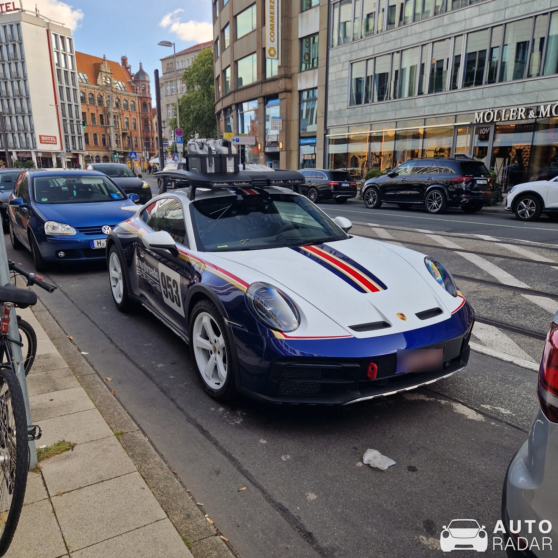 Porsche 992 Dakar spotted in Hannover, Germany