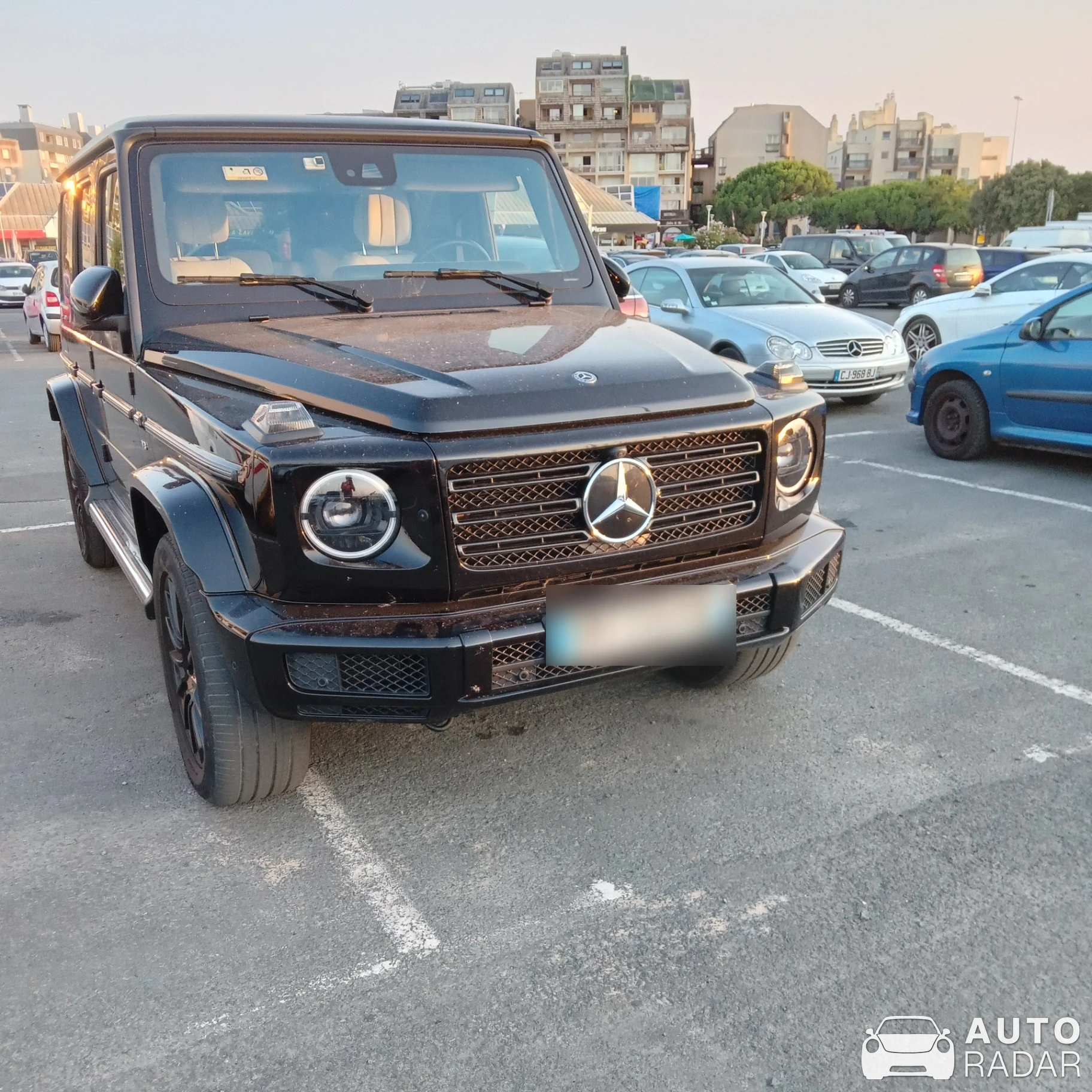 Mercedes-Benz G 500 4X4² spotted in La Rochelle, France