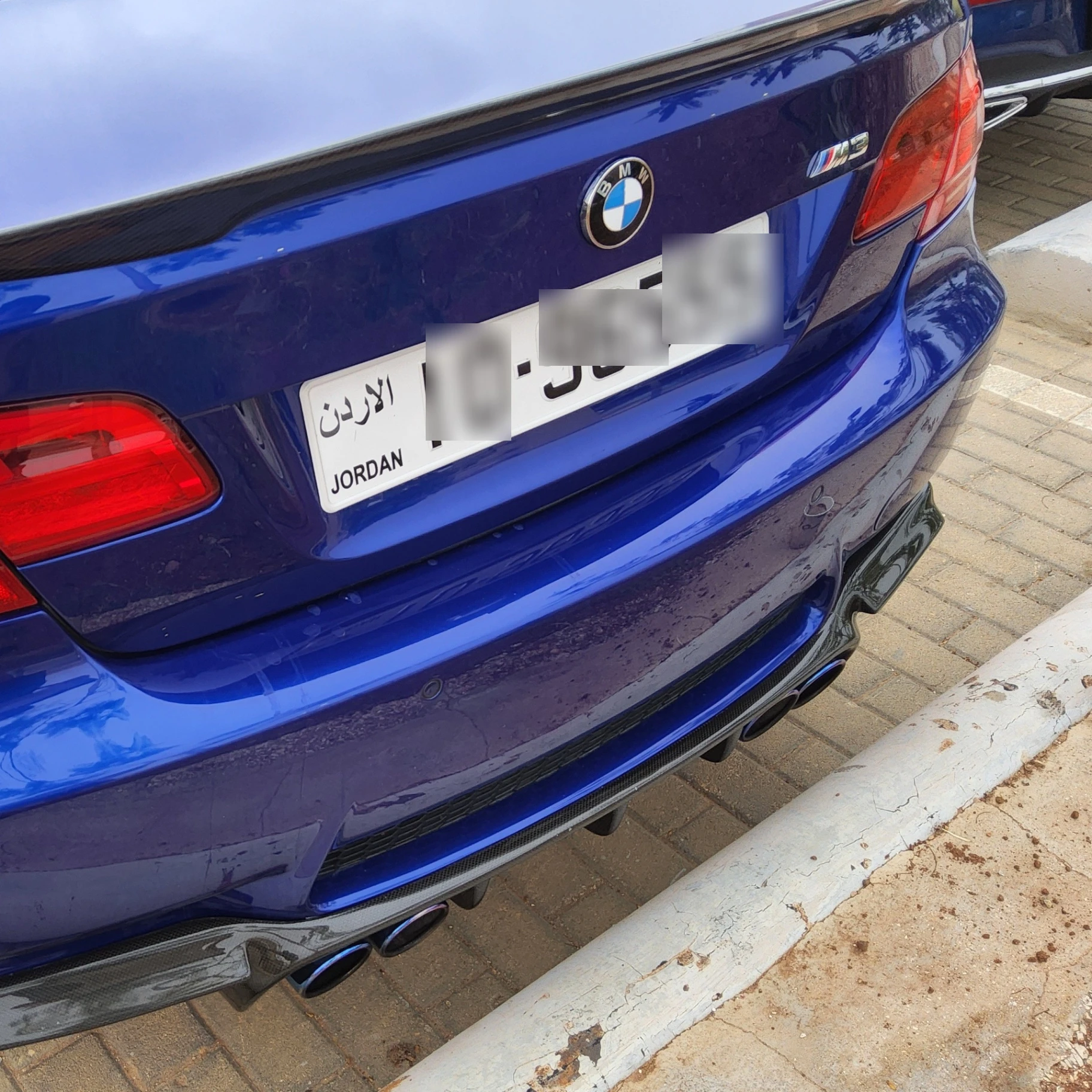 BMW M3 spotted in Areedh Sub-District, Jordan