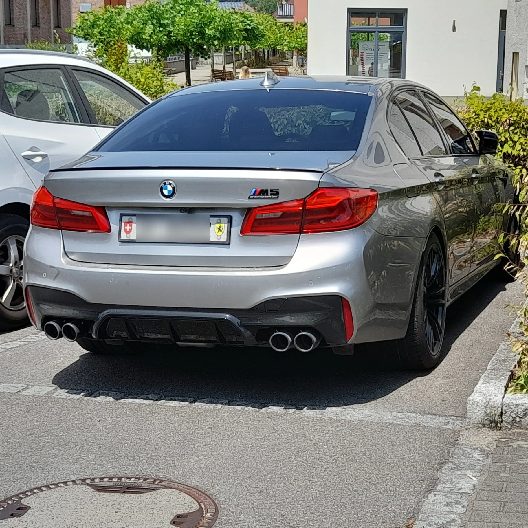 BMW M5 F90 Competition spotted in Schaffhausen, Switzerland