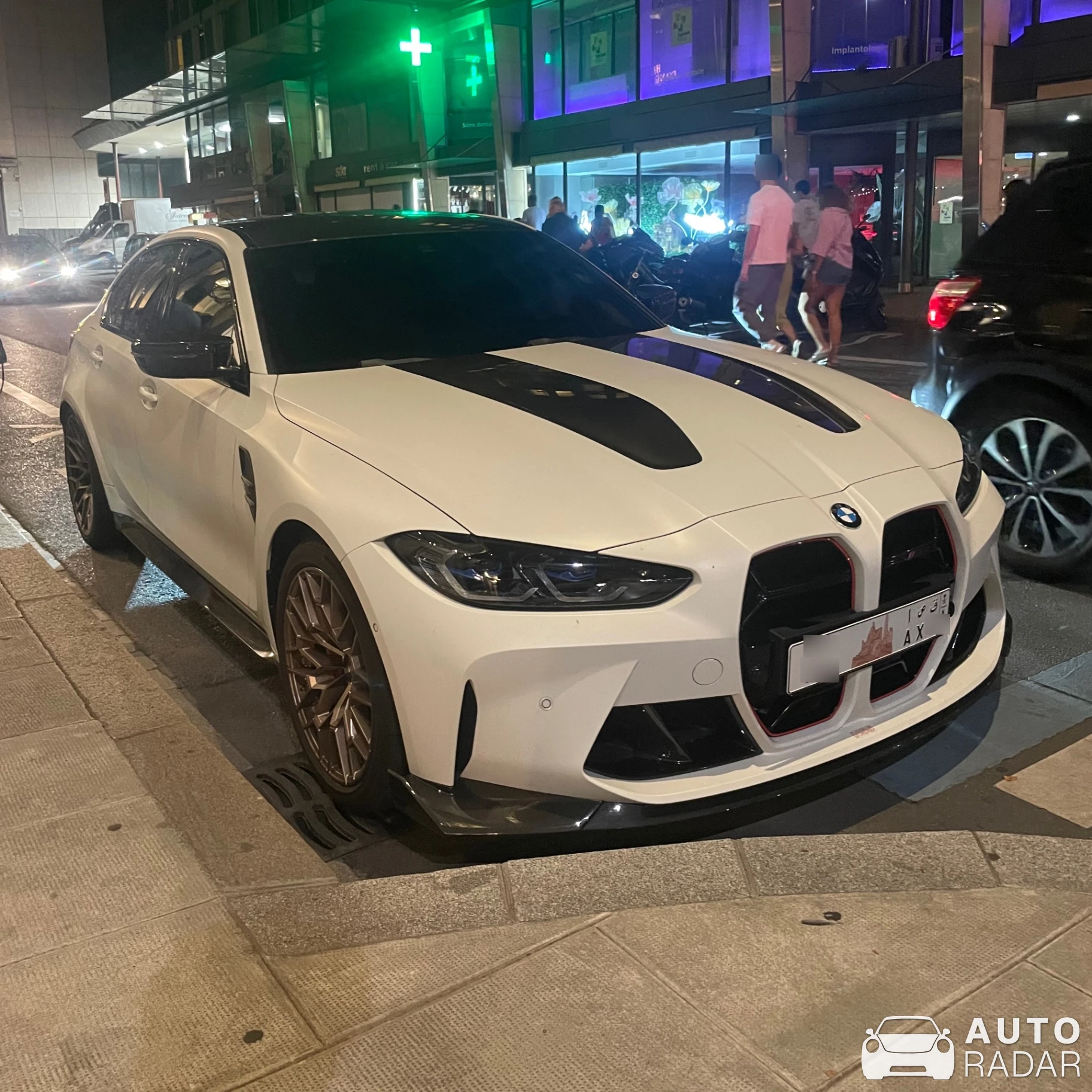 BMW M3 G80 CS spotted in Genève, Switzerland