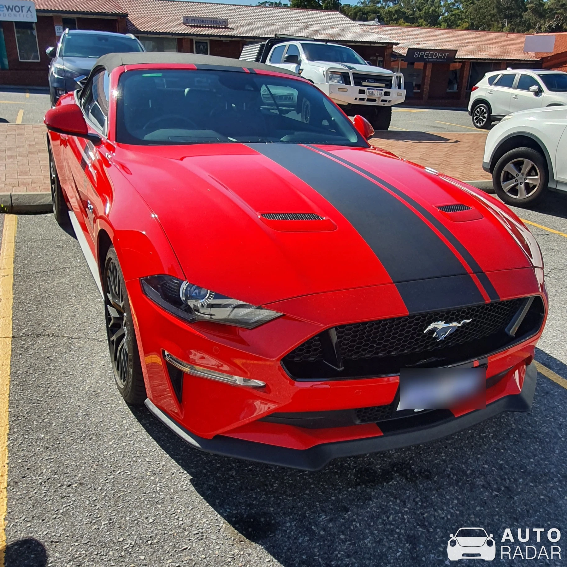 Ford Mustang GT Convertible spotted in Duncraig, Australia