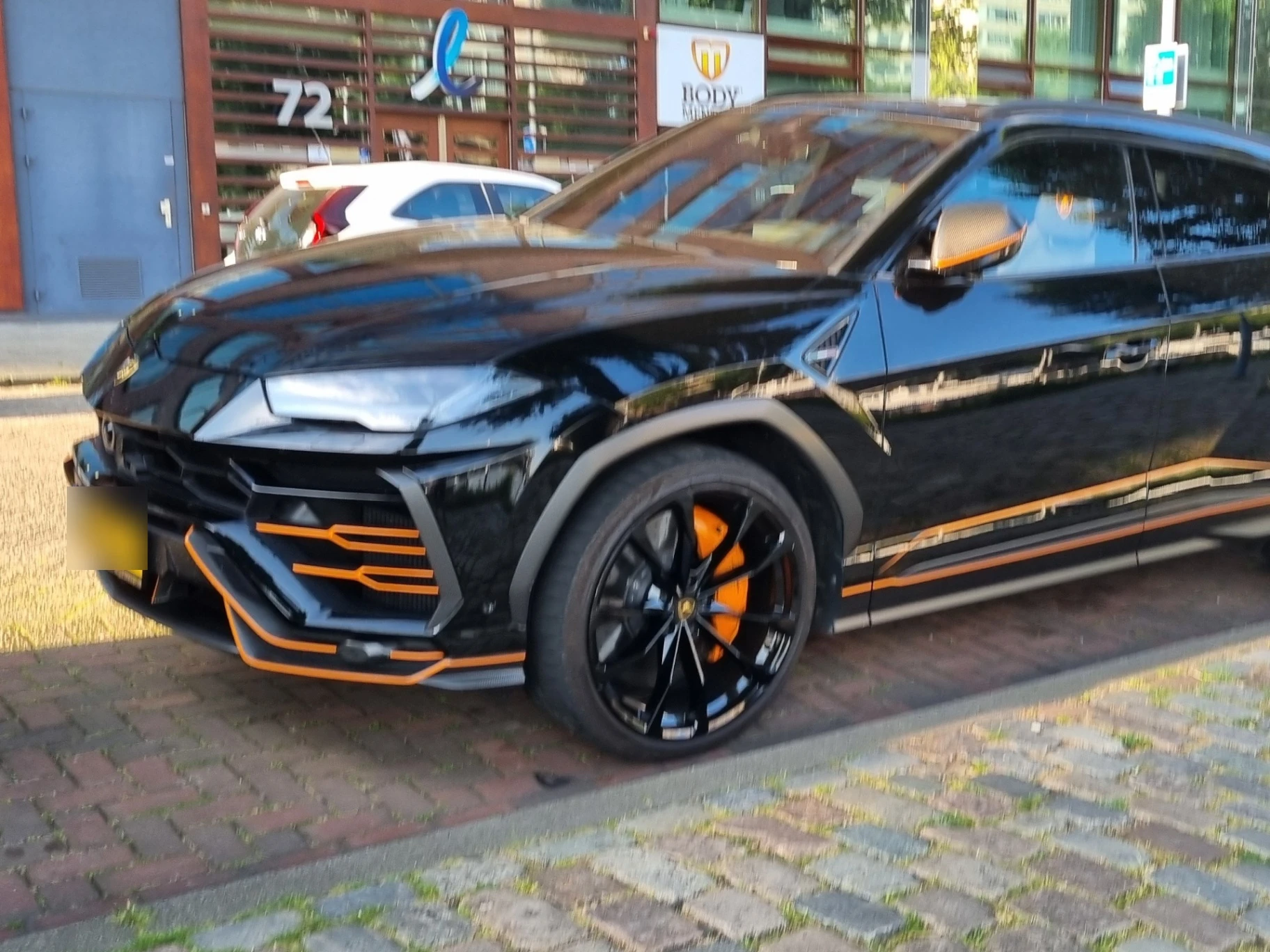 Lamborghini Urus spotted in Rotterdam, Netherlands