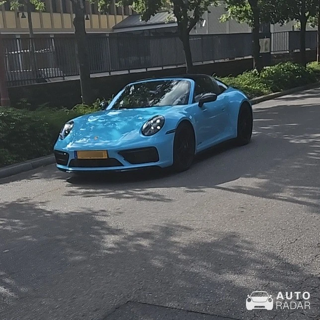 Porsche 992 Turbo S spotted in Larochette, Luxembourg