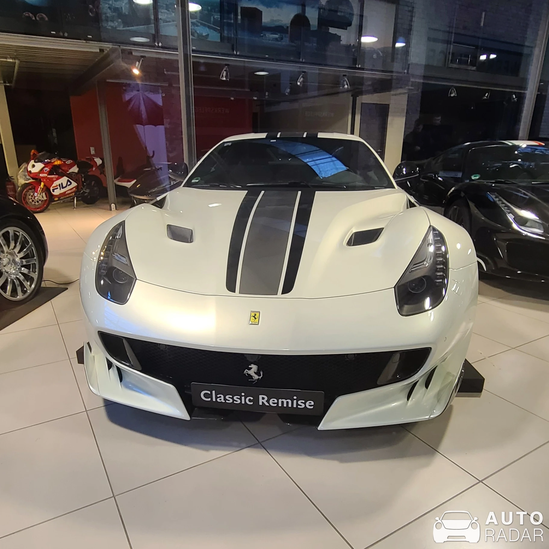 Ferrari F12tdf spotted in Berlin, Germany