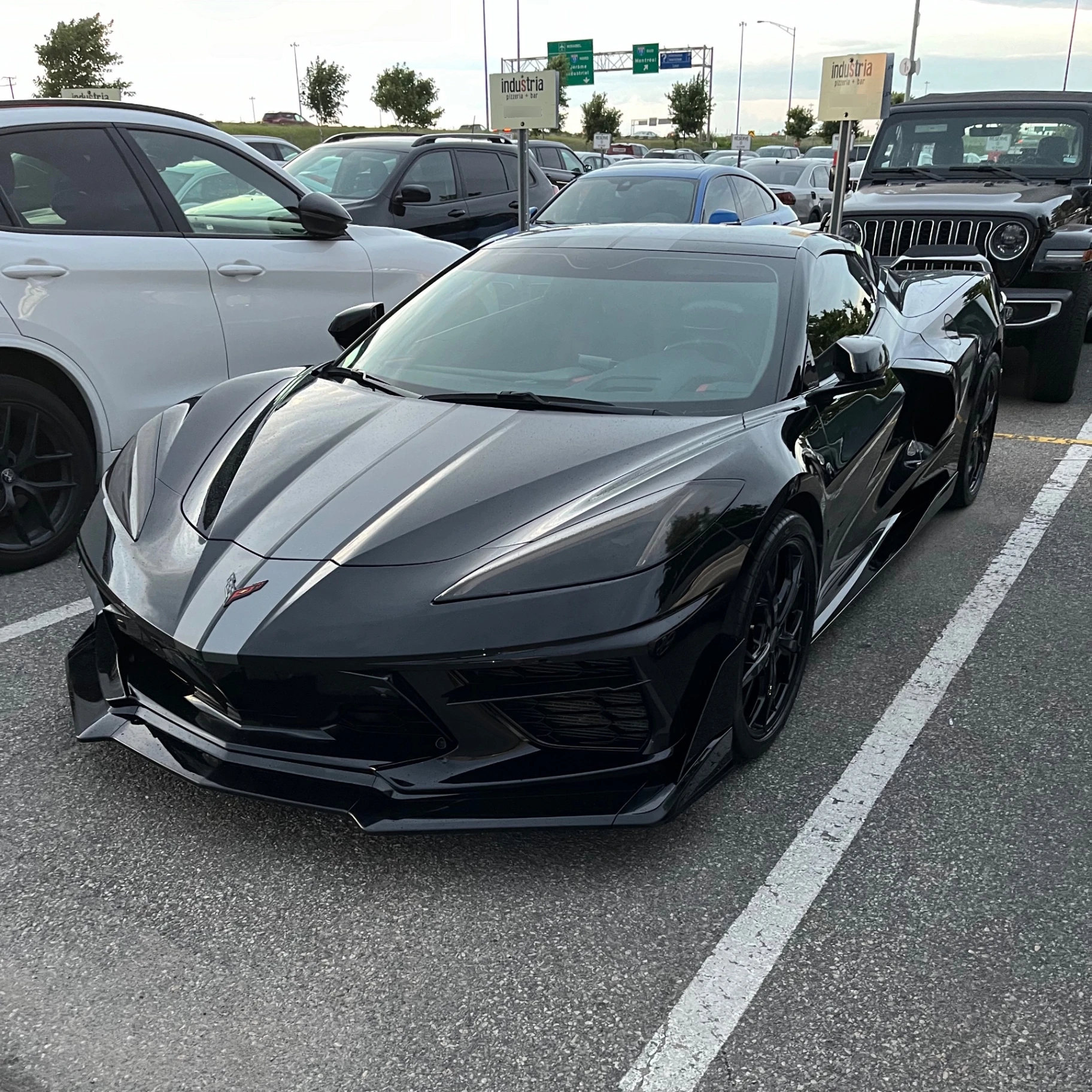 Chevrolet Corvette C8 spotted in Laval, Canada