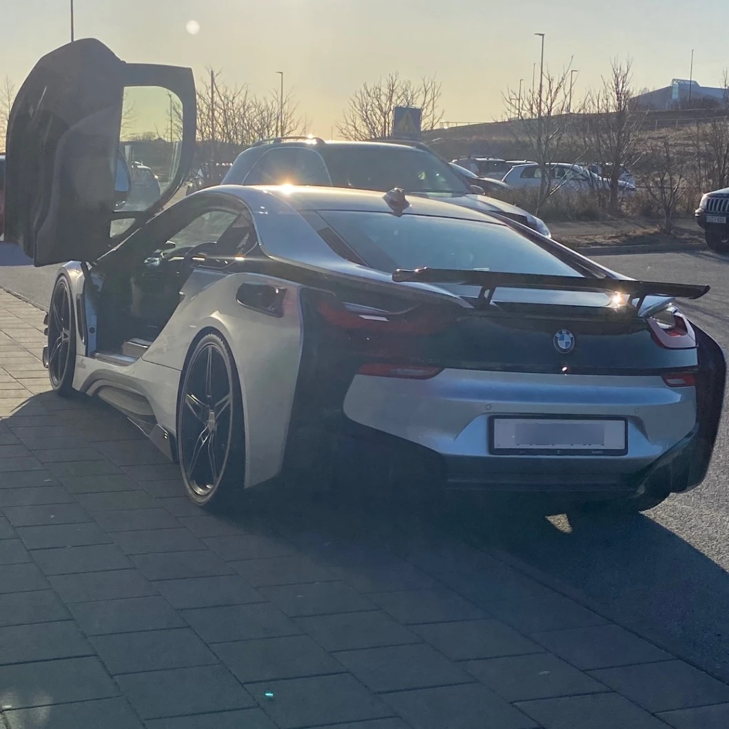 BMW  i8 spotted in Hafnarfjörður, Iceland