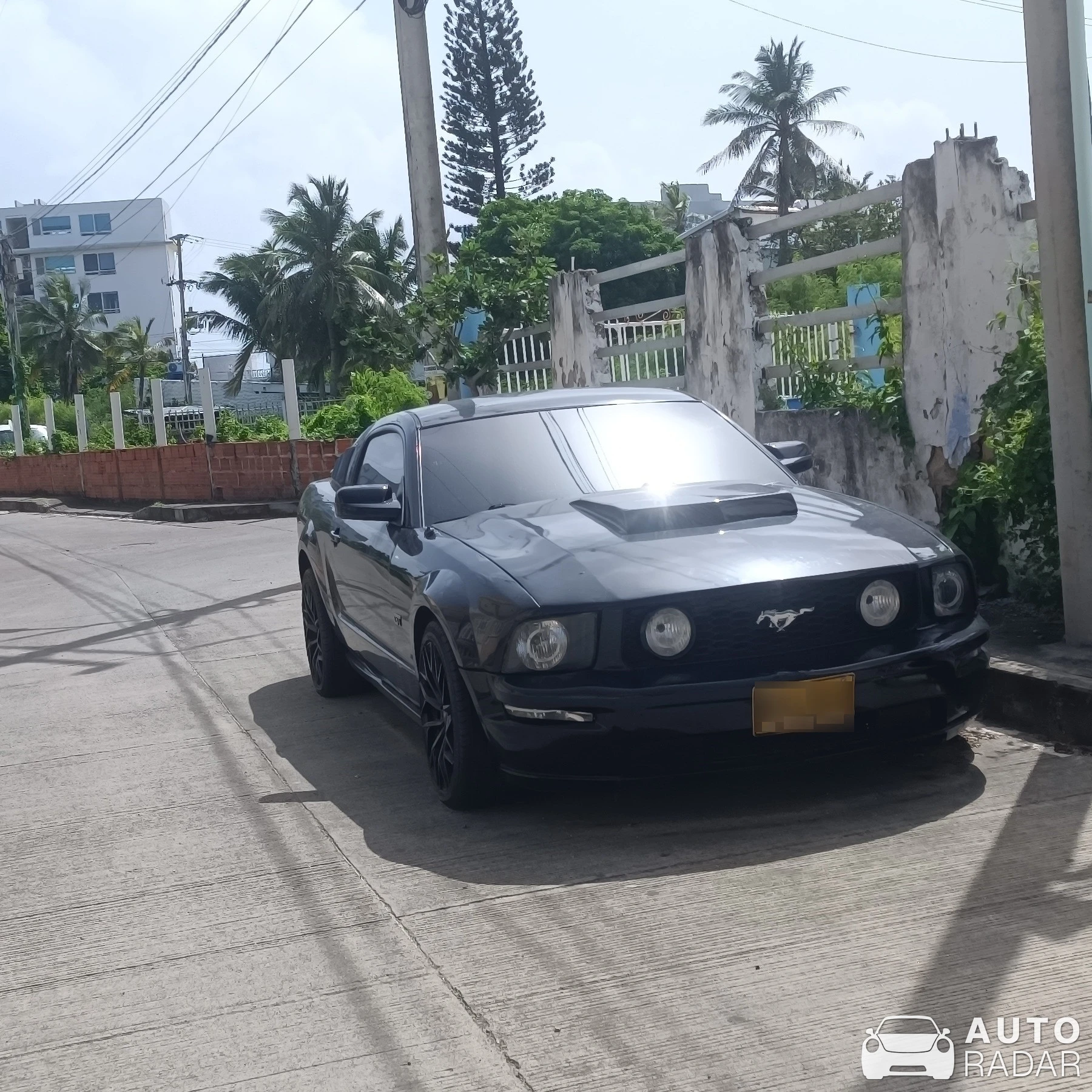 Ford Mustang spotted in San Andrés, Colombia
