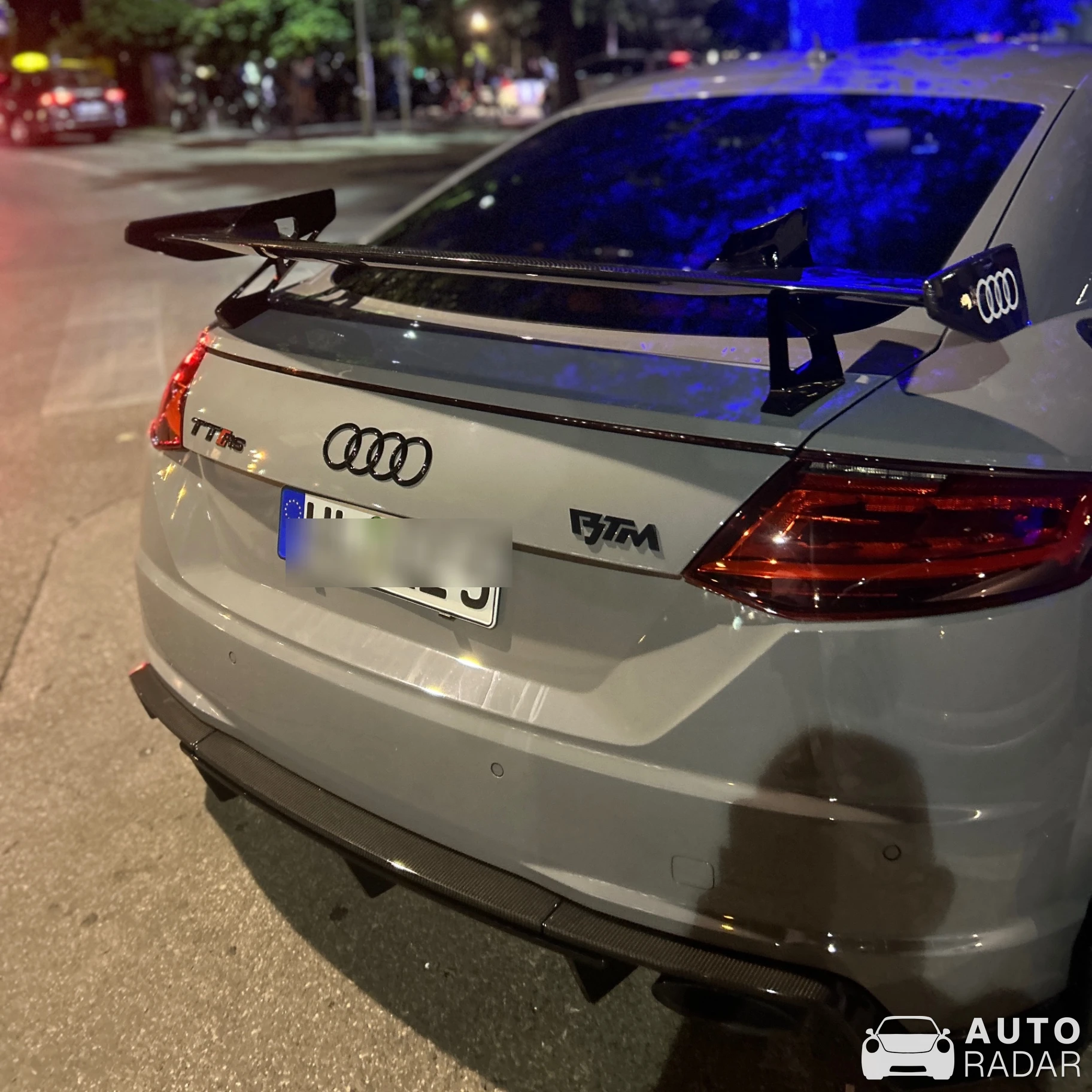 Audi TT-RS BTM spotted in Bijeljina