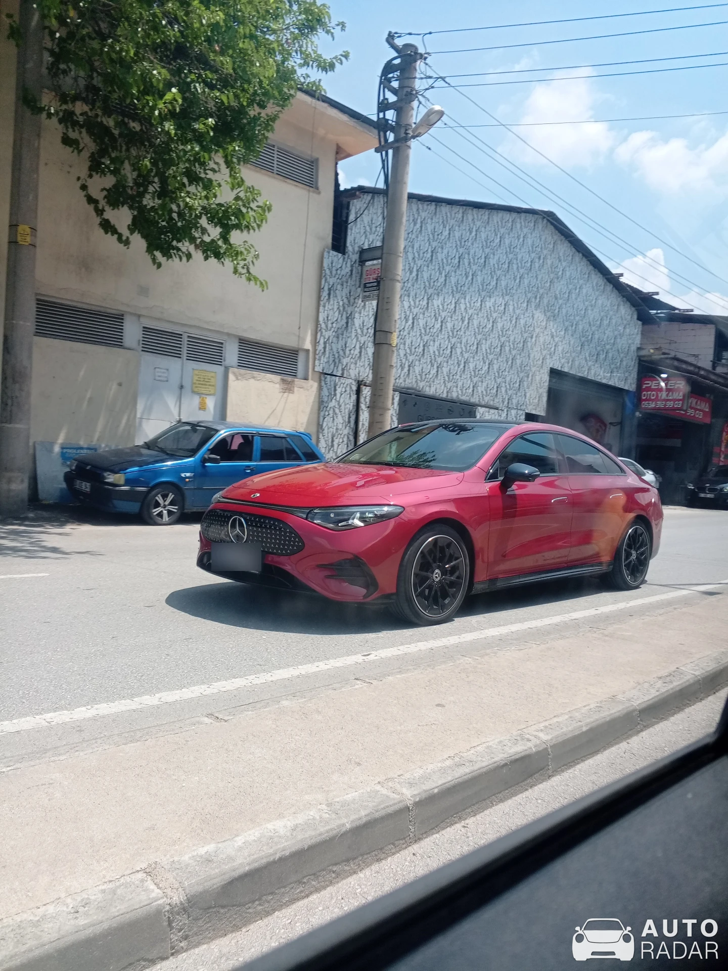 Mercedes-Benz CLA EV 2025 spotted in Merkezefendi