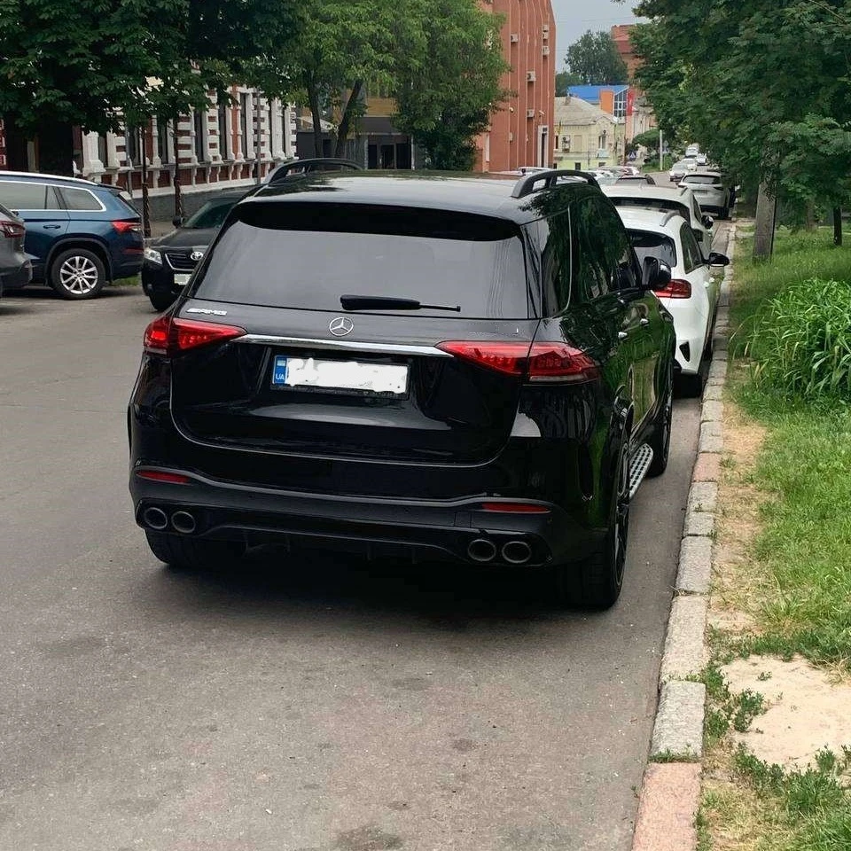 Mercedes-Benz GLE-Klasse W167 spotted in Poltava, Ukraine