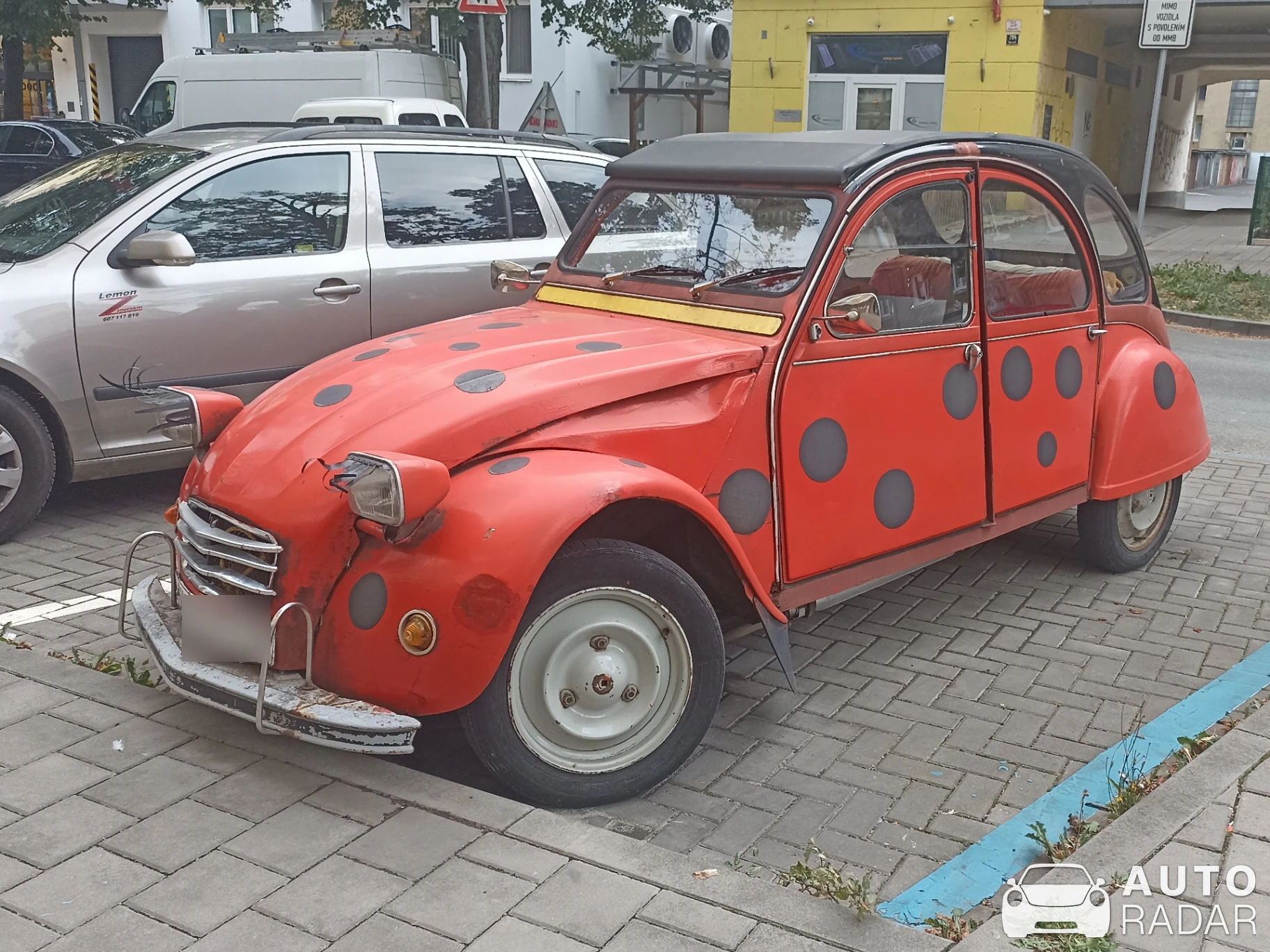 Citroën 2CV spotted in Brno-střed, Czechia