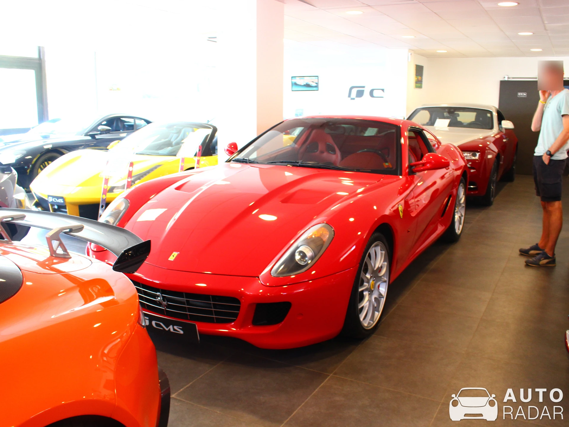 Ferrari 599 GTB Fiorano spotted in Le Cannet