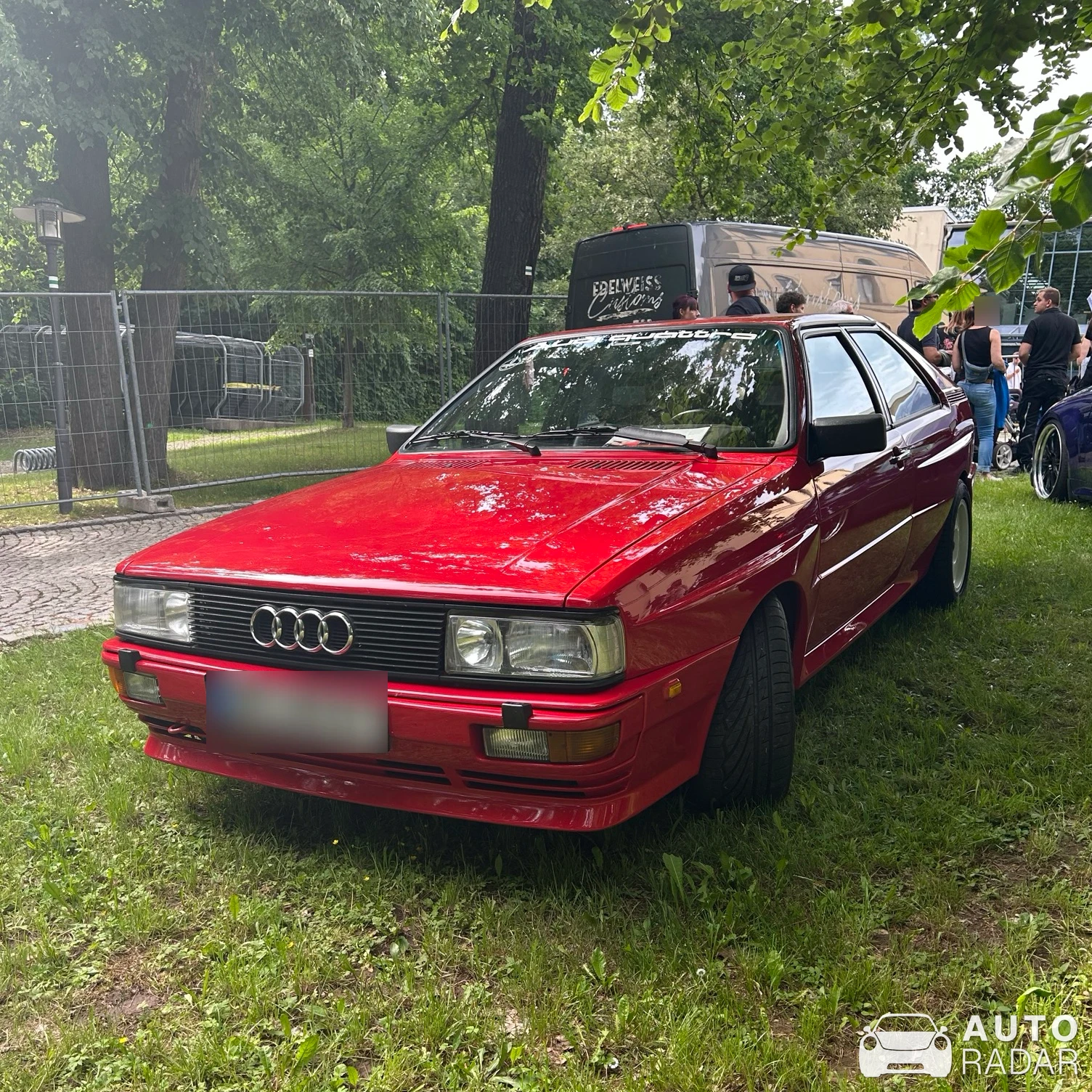 Audi Quattro spotted in Lichtenstein/Sachsen