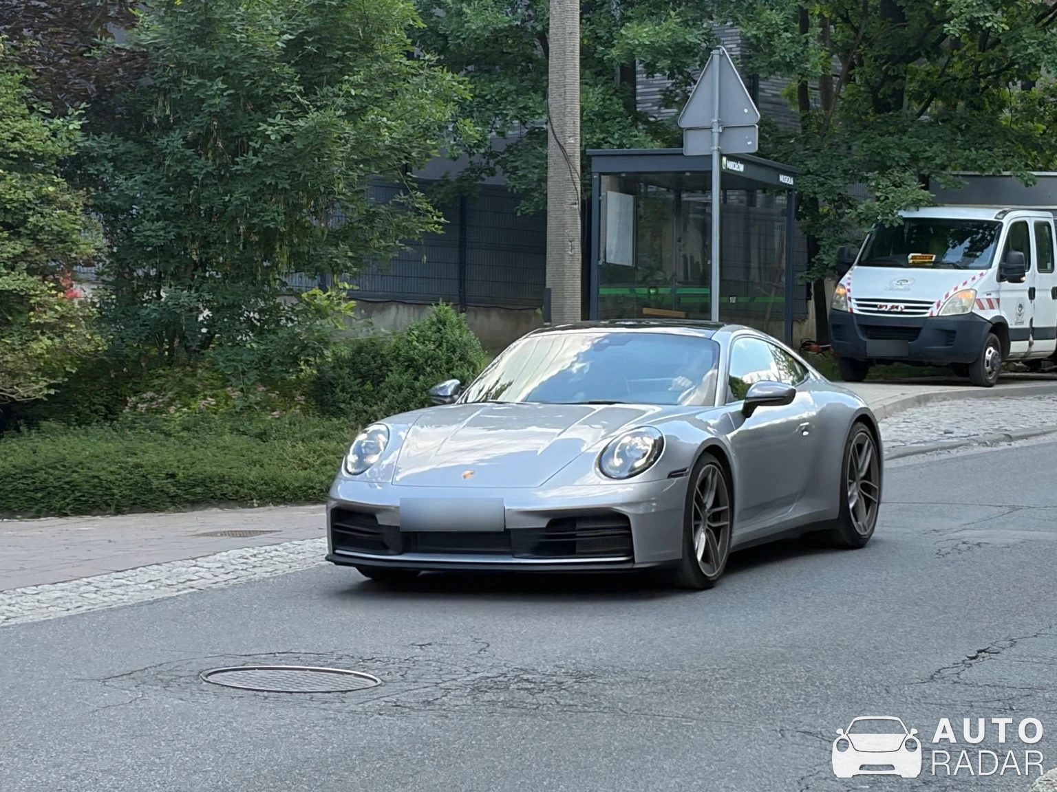 Porsche 992 Carrera MkI spotted in Zabrze
