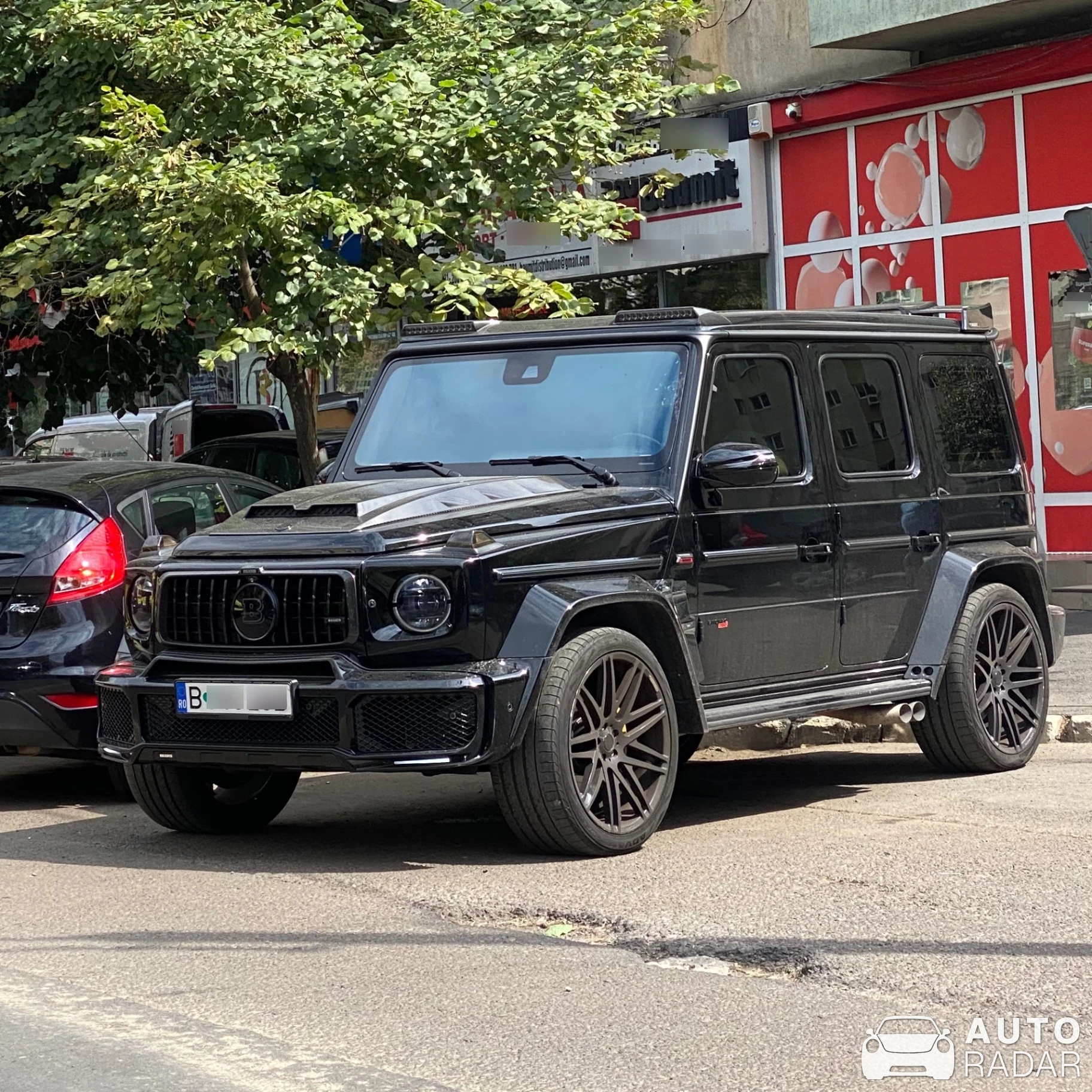 Mercedes-AMG Brabus G 63 2016 spotted in București, Romania