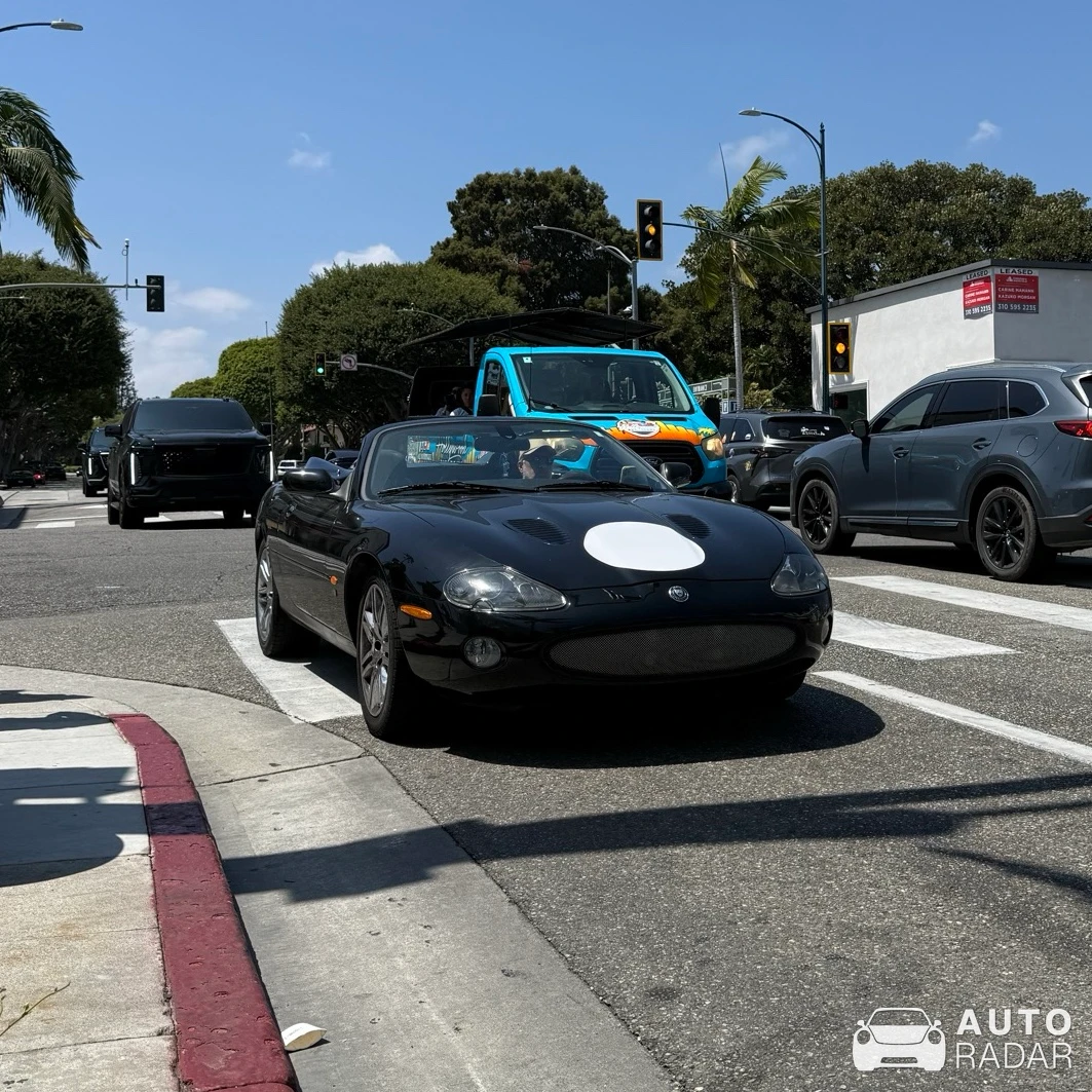 Jaguar XKR Convertible spotted in Beverly Hills