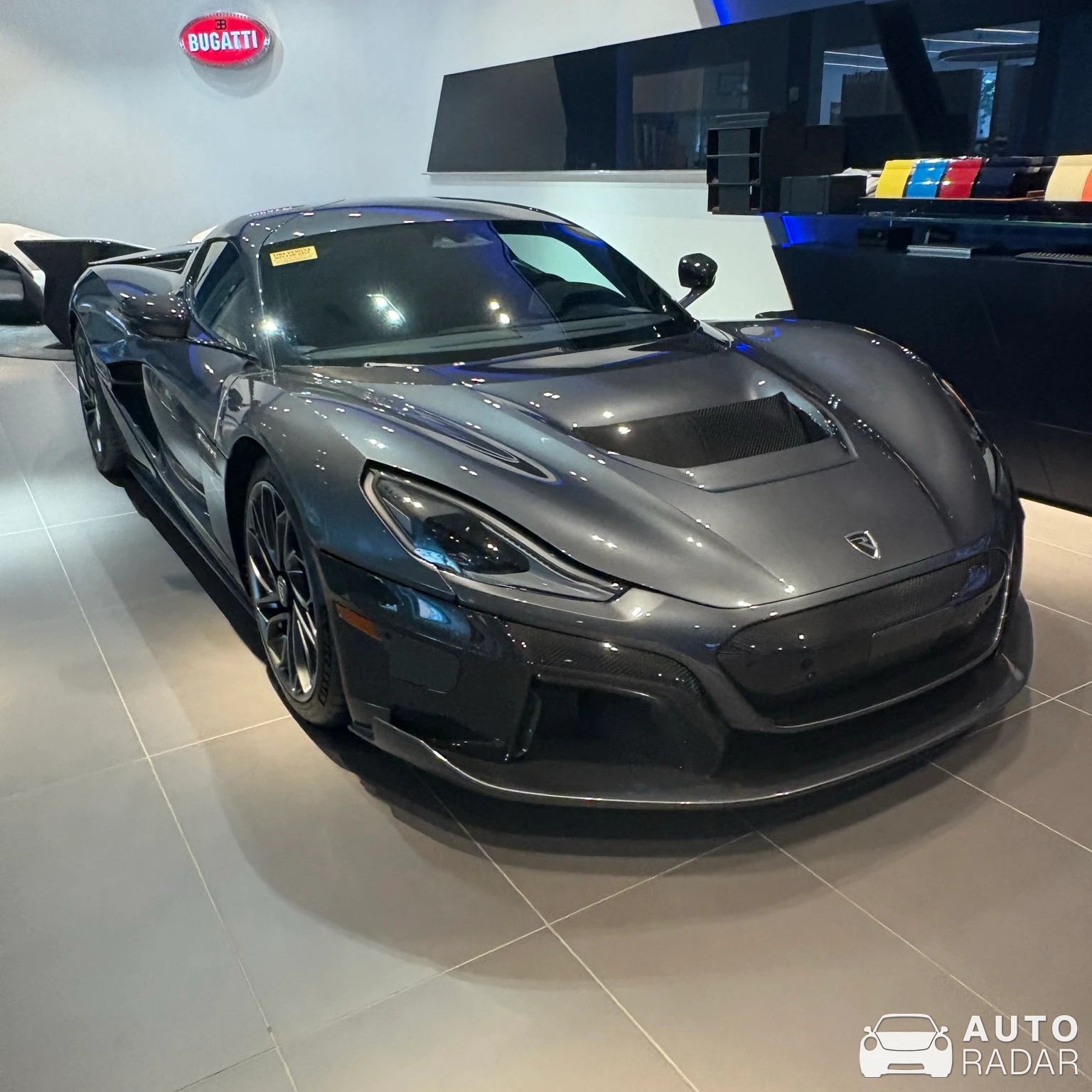 Rimac Nevera spotted in New York