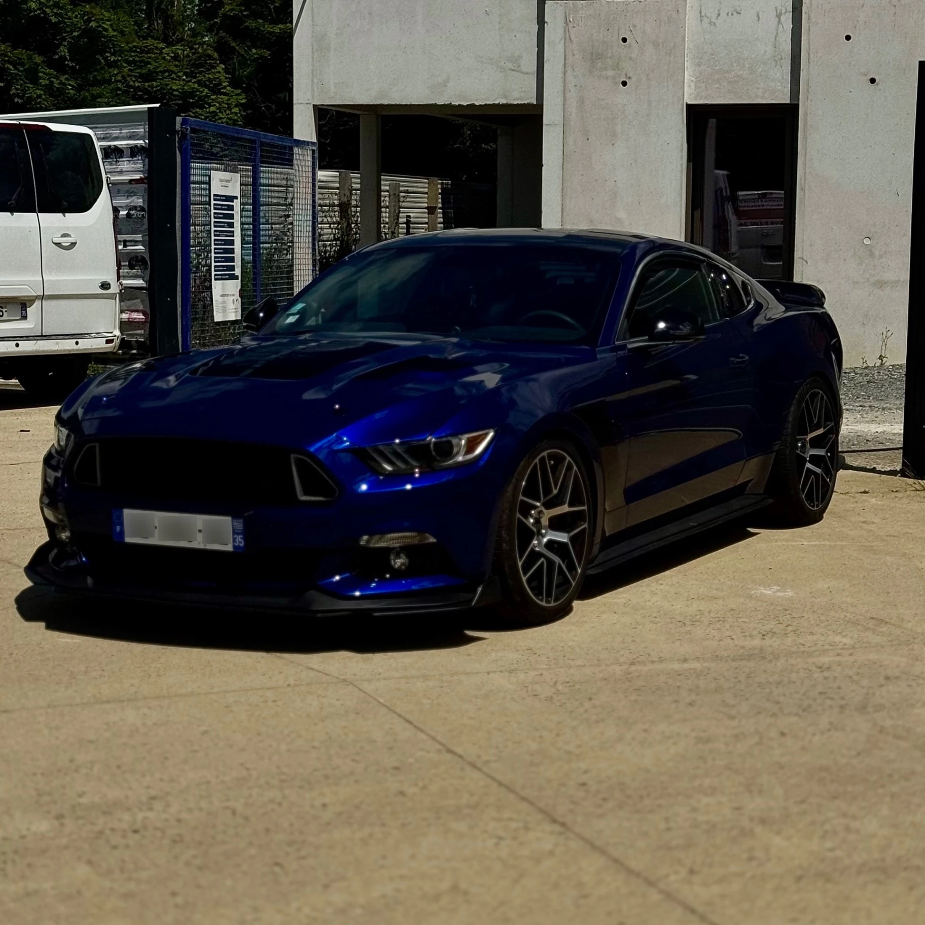 Ford Mustang GT SCT spotted in Bruz, France
