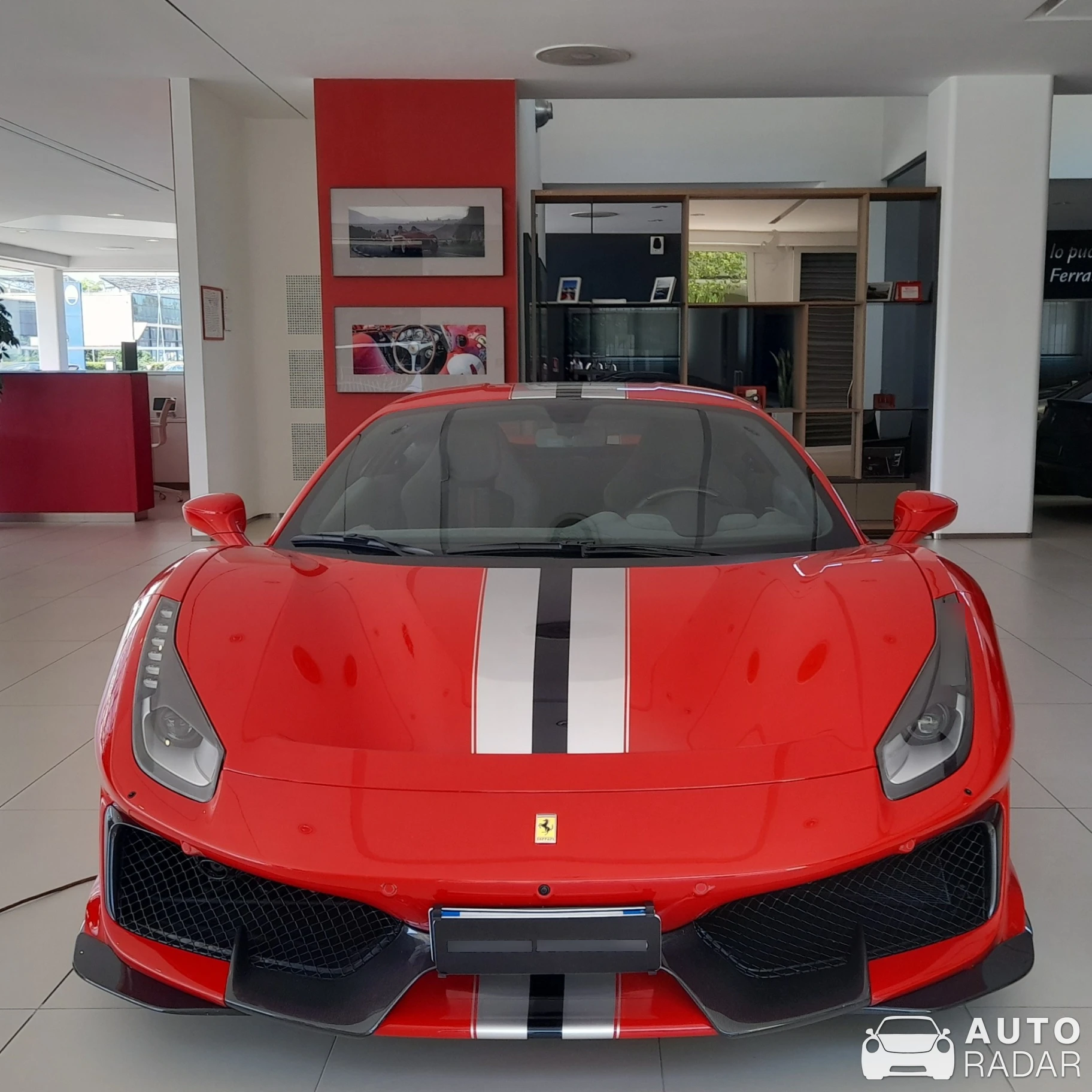 Ferrari 488 Pista spotted in Modena, Italy
