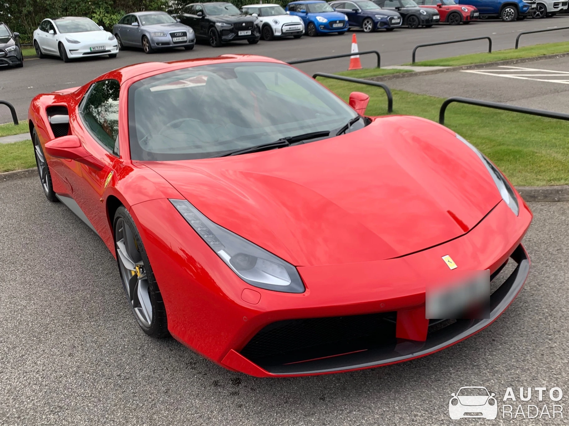 Ferrari 488 Spider spotted in Shirley, United Kingdom