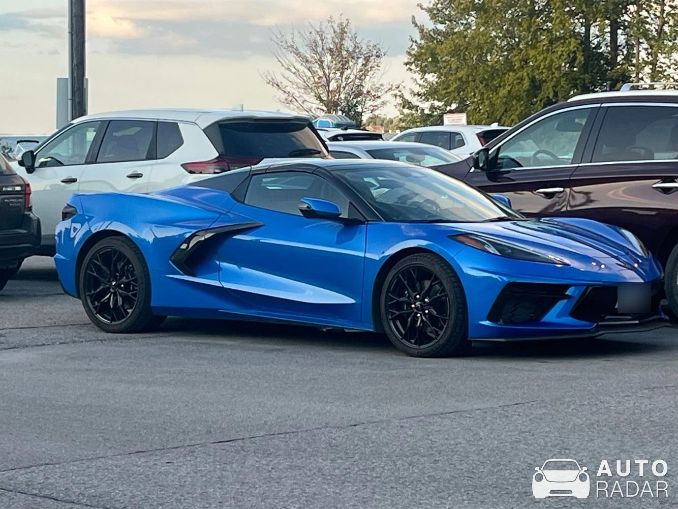 Chevrolet Corvette C8 spotted in Georgina