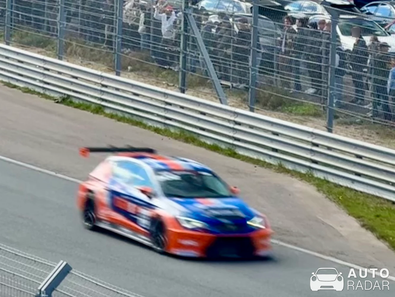 CUPRA TCR spotted in Zandvoort