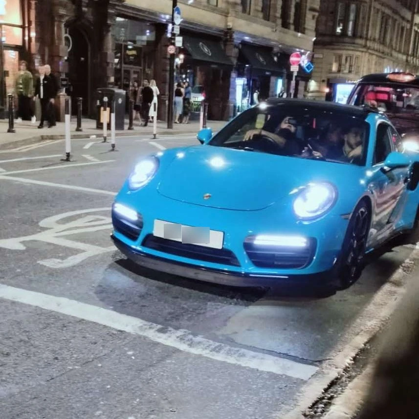 Porsche 991 Turbo S MkII spotted in Mánchester, Reino Unido