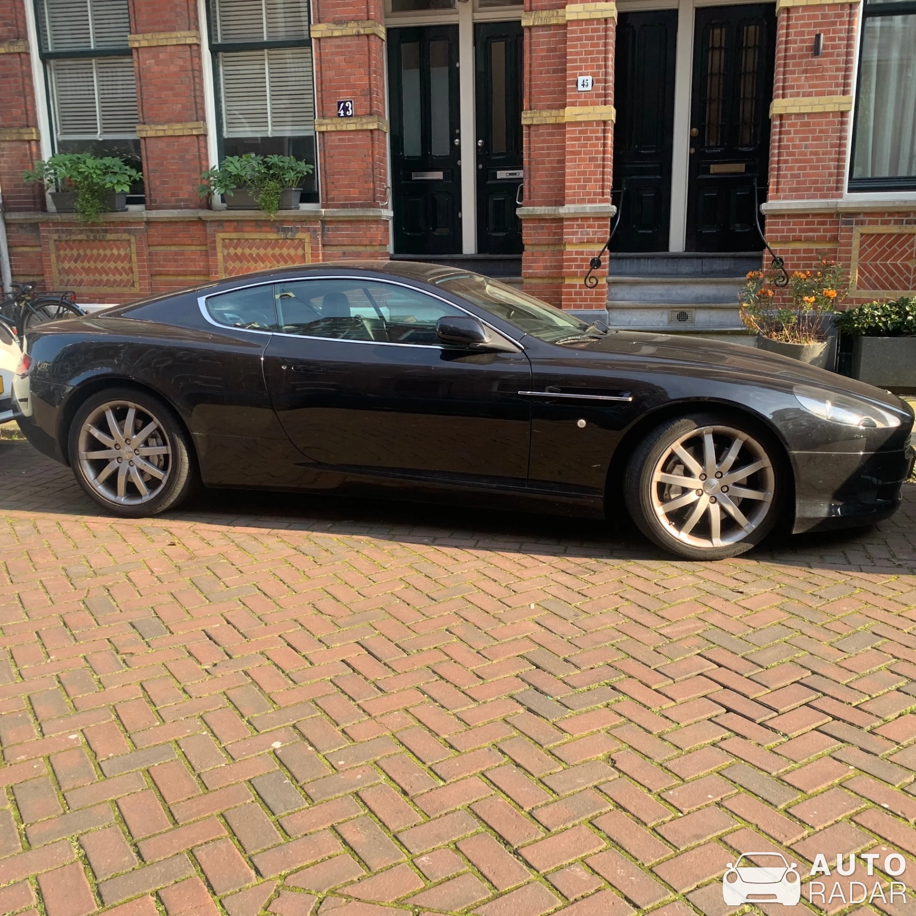 Aston Martin DB9 spotted in Amsterdam, Netherlands