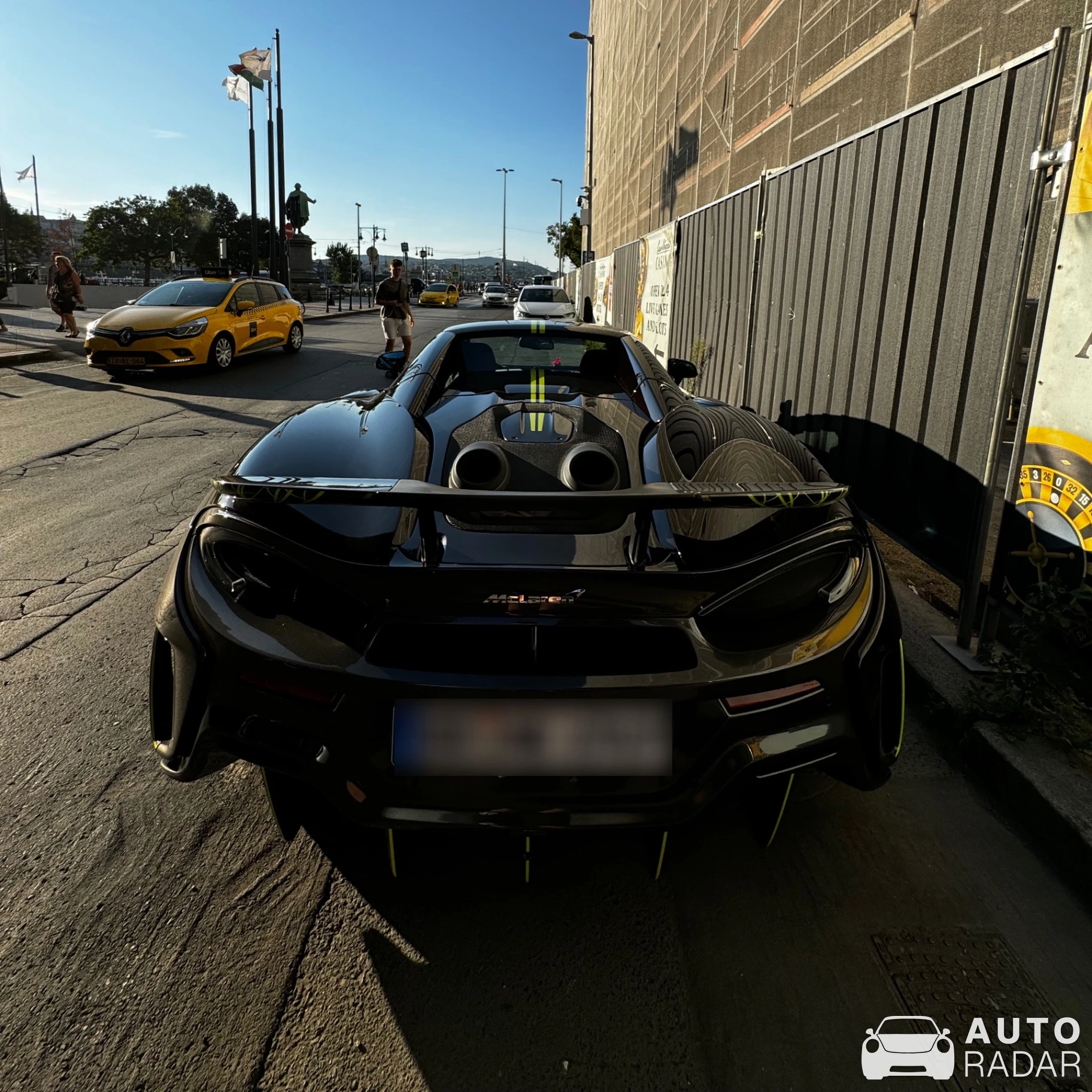 McLaren 600LT Spider Segestria Borealis spotted in , Hungary