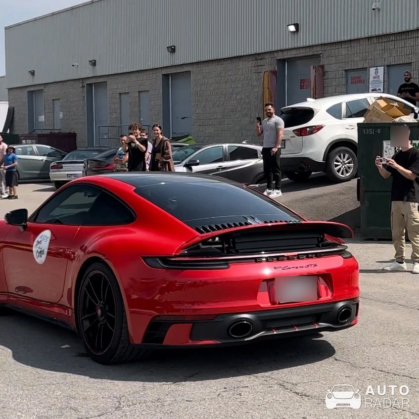 Porsche 992 Carrera 4 GTS MkI spotted in Laval, Canada