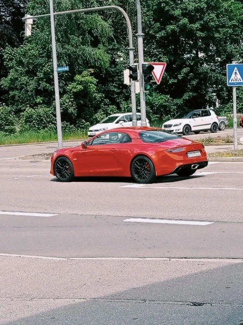 Alpine A110 S spotted in Sonthofen, Germania