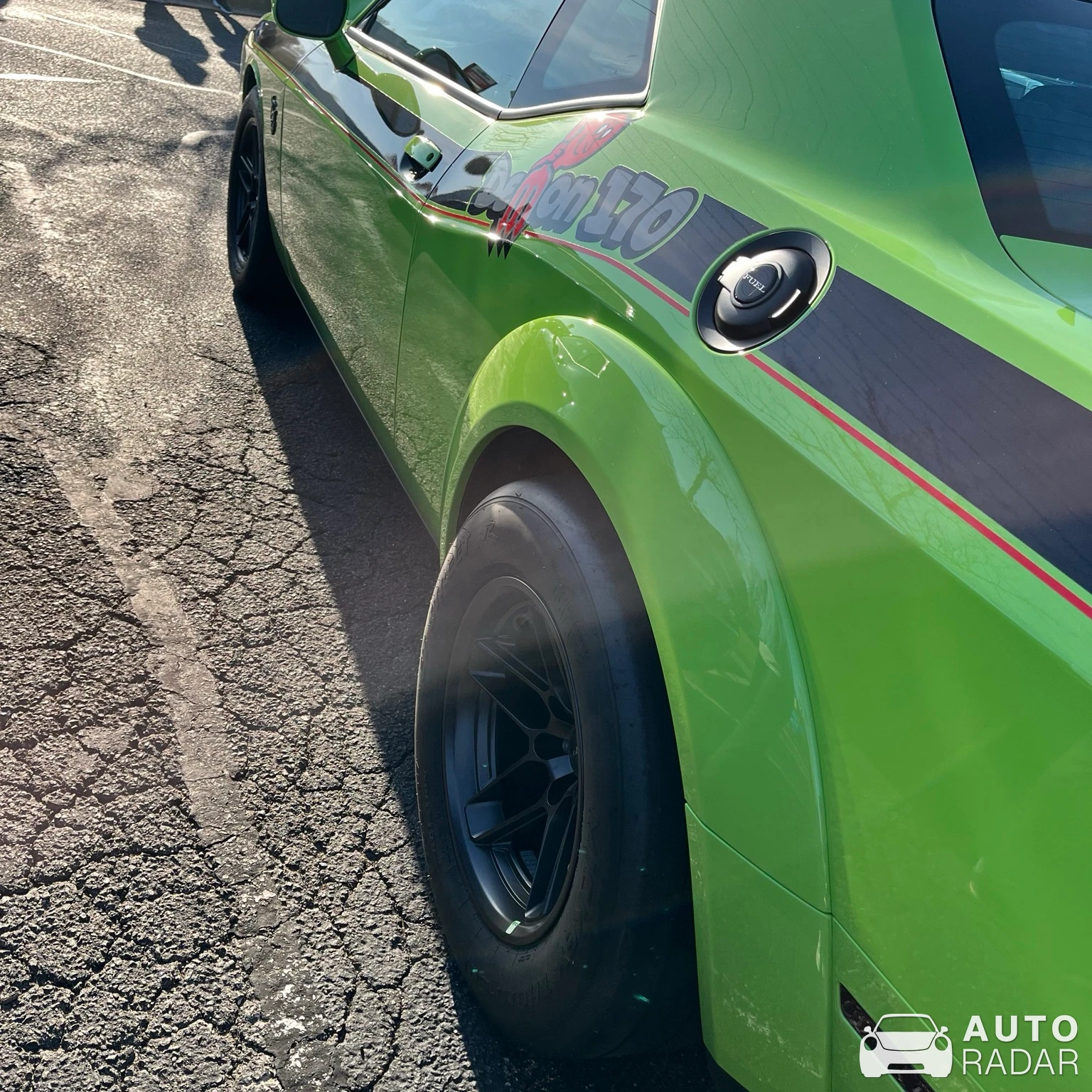 Dodge Challenger SRT Demon 170 spotted in La Plata