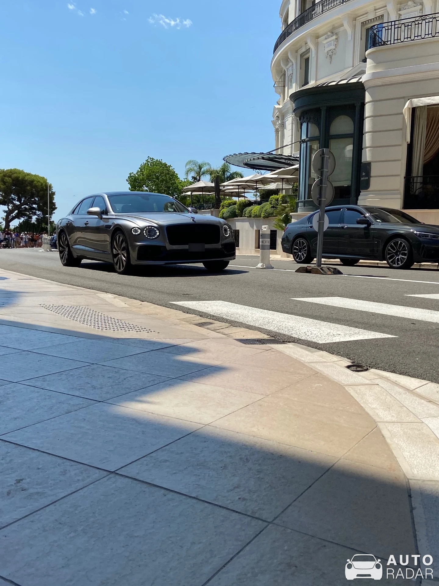 Bentley Flying Spur Hybrid spotted in Monaco