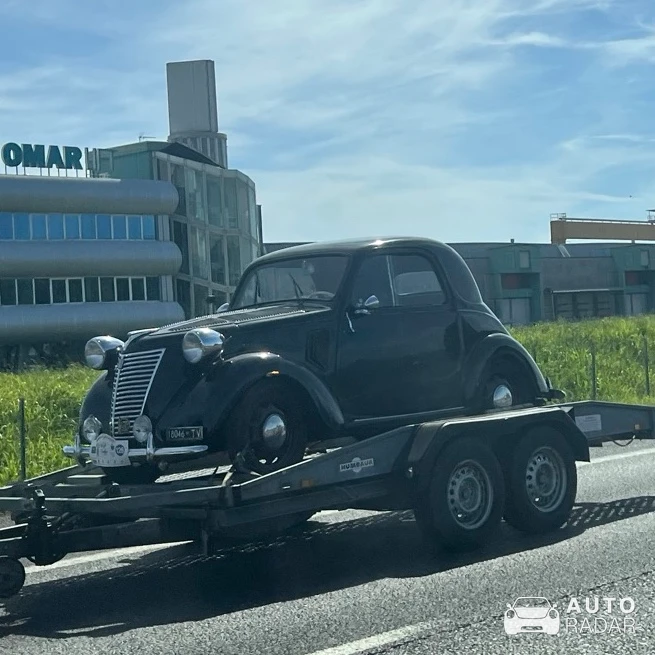 Fiat 500 A 'Topolino' spotted in Covo