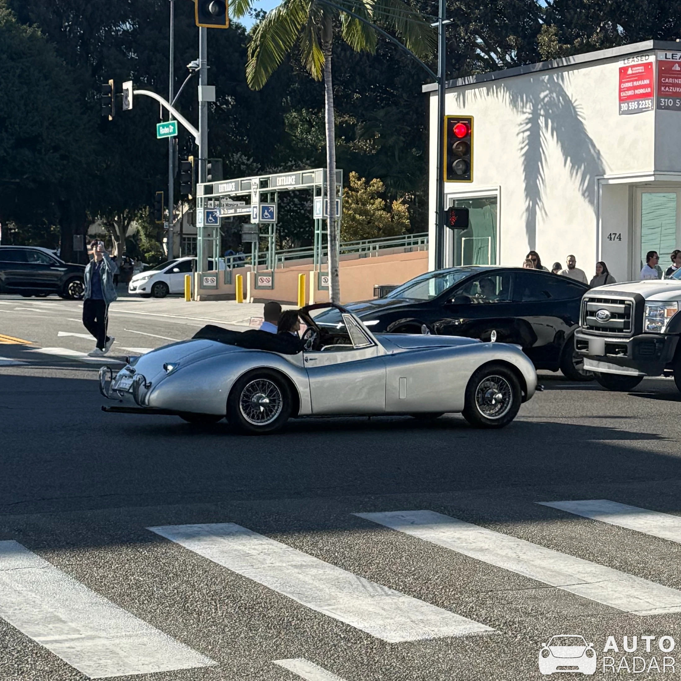 Jaguar XKR 120 spotted in Beverly Hills