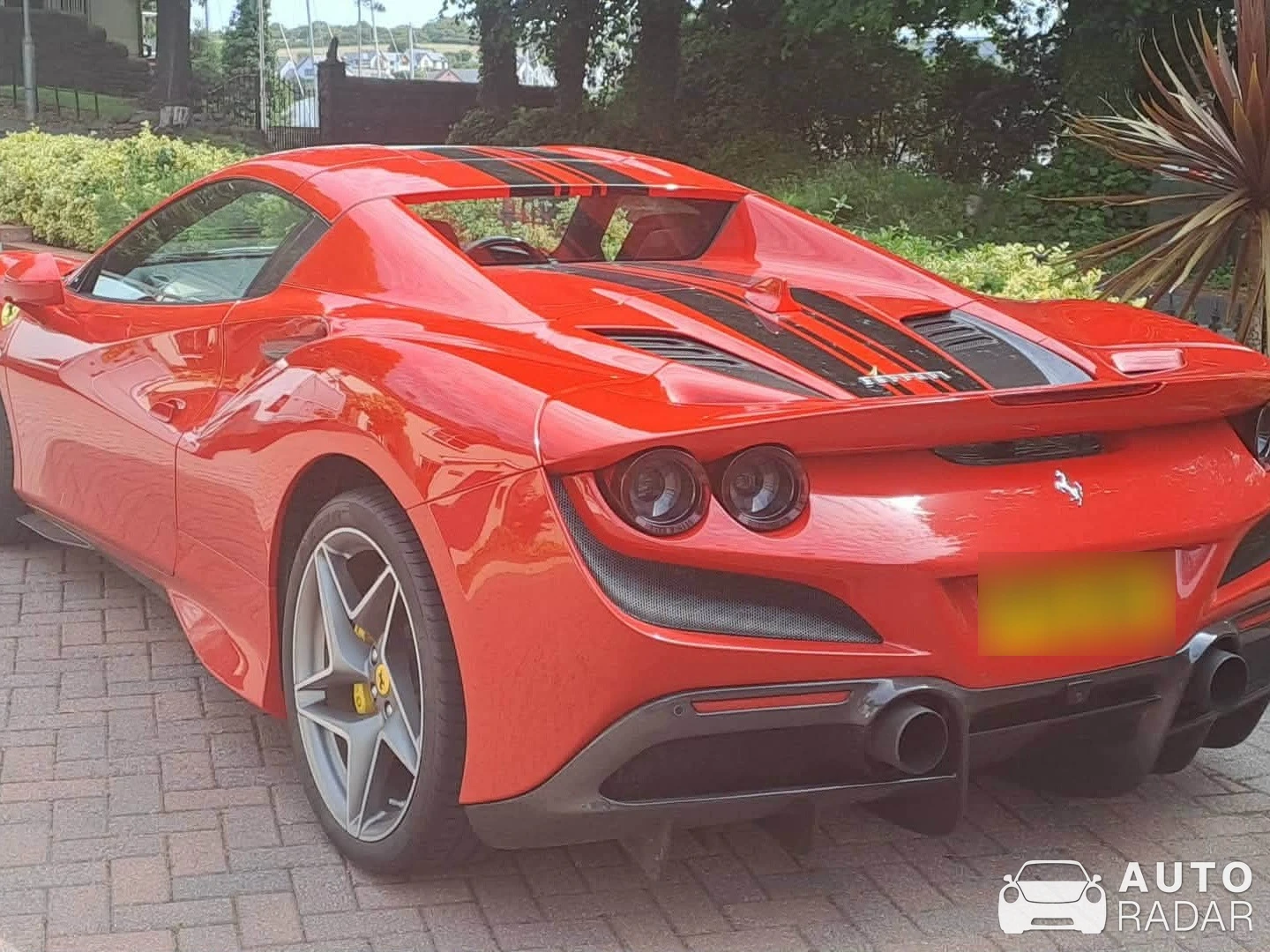 Ferrari F8 Tributo spotted in Milford Haven