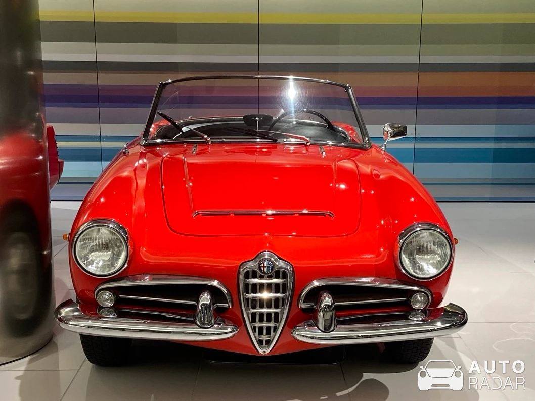Alfa Romeo Giulietta Spider spotted in Monaco