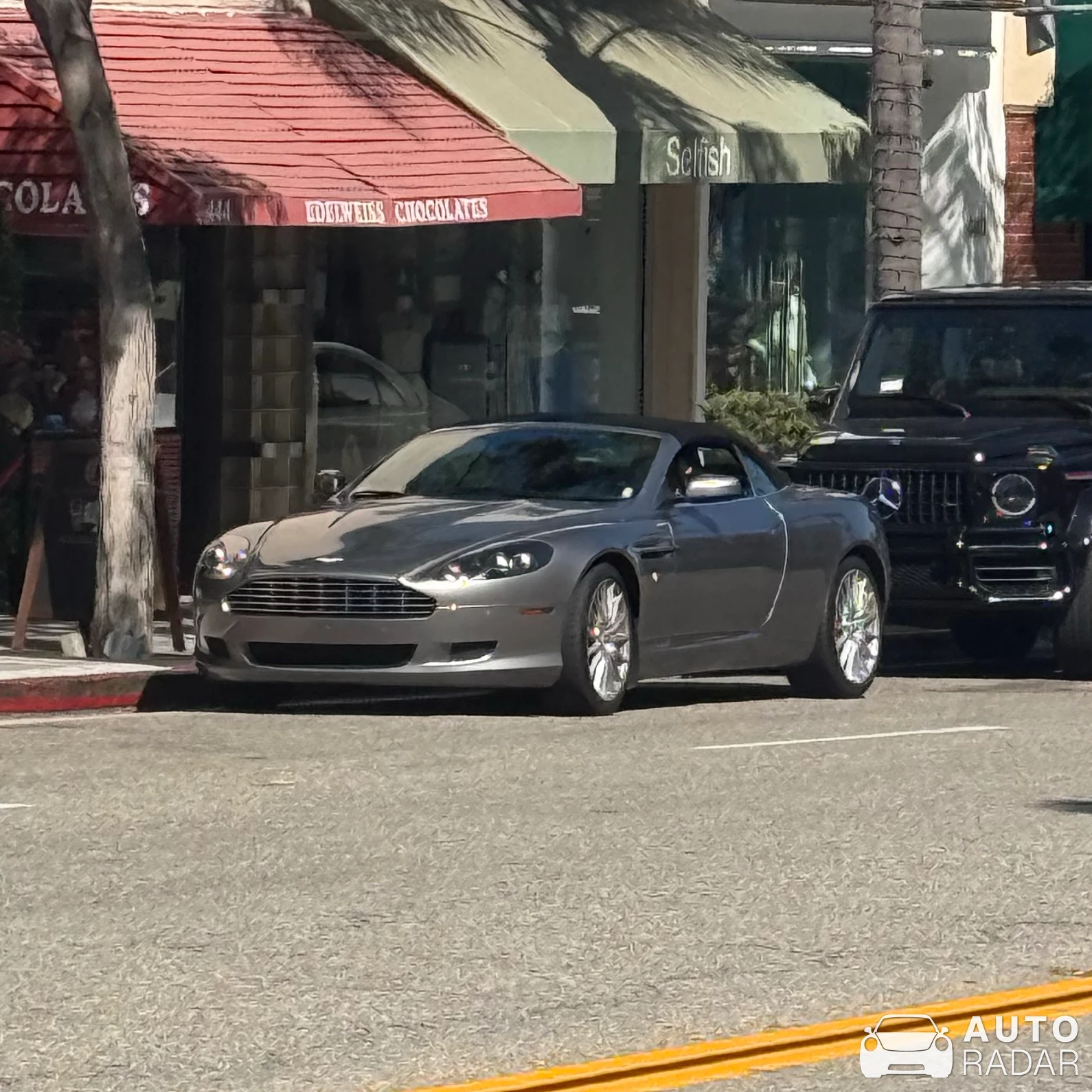Aston Martin DB9 Volante spotted in Beverly Hills