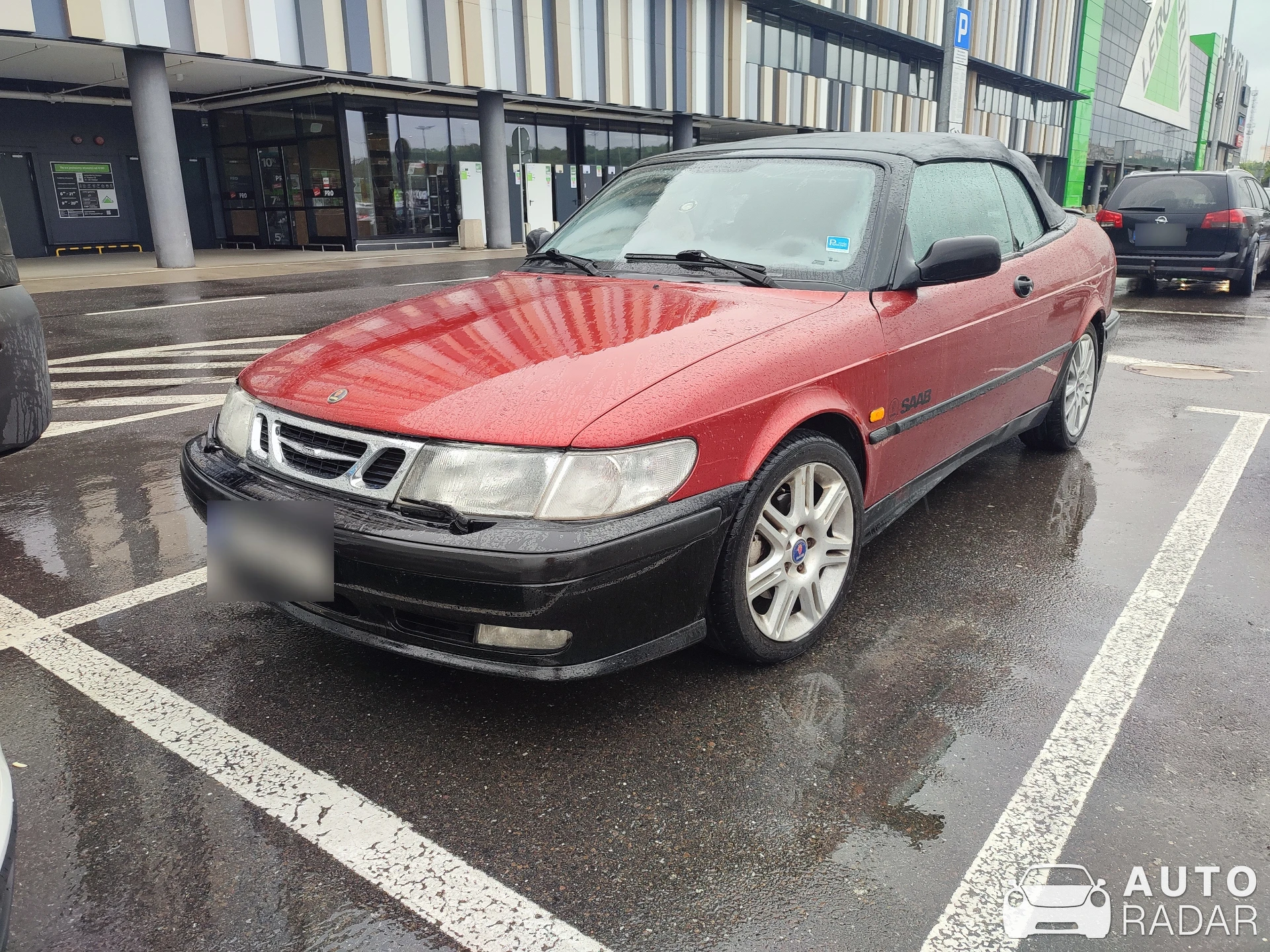 Saab 900 Cabriolet spotted in Olsztyn, Poland
