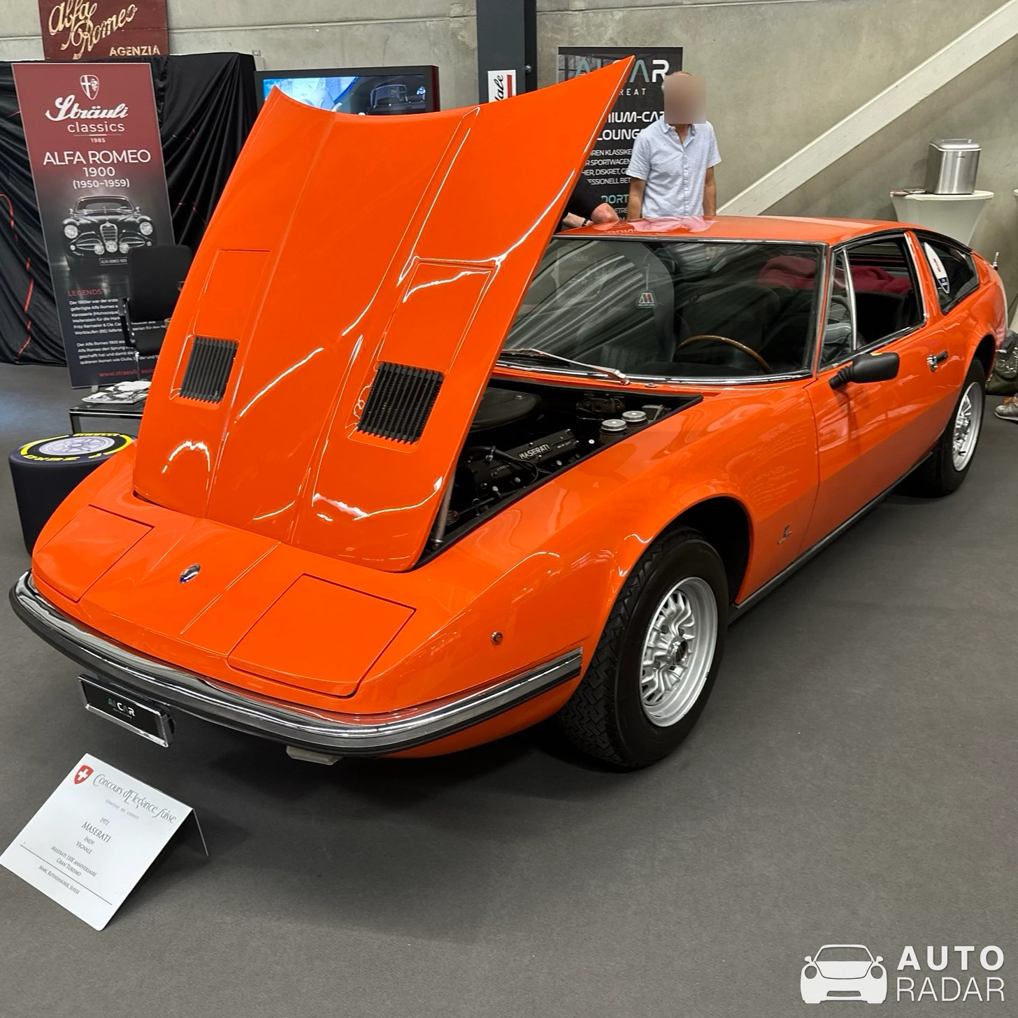 Maserati Indy spotted in Luzern