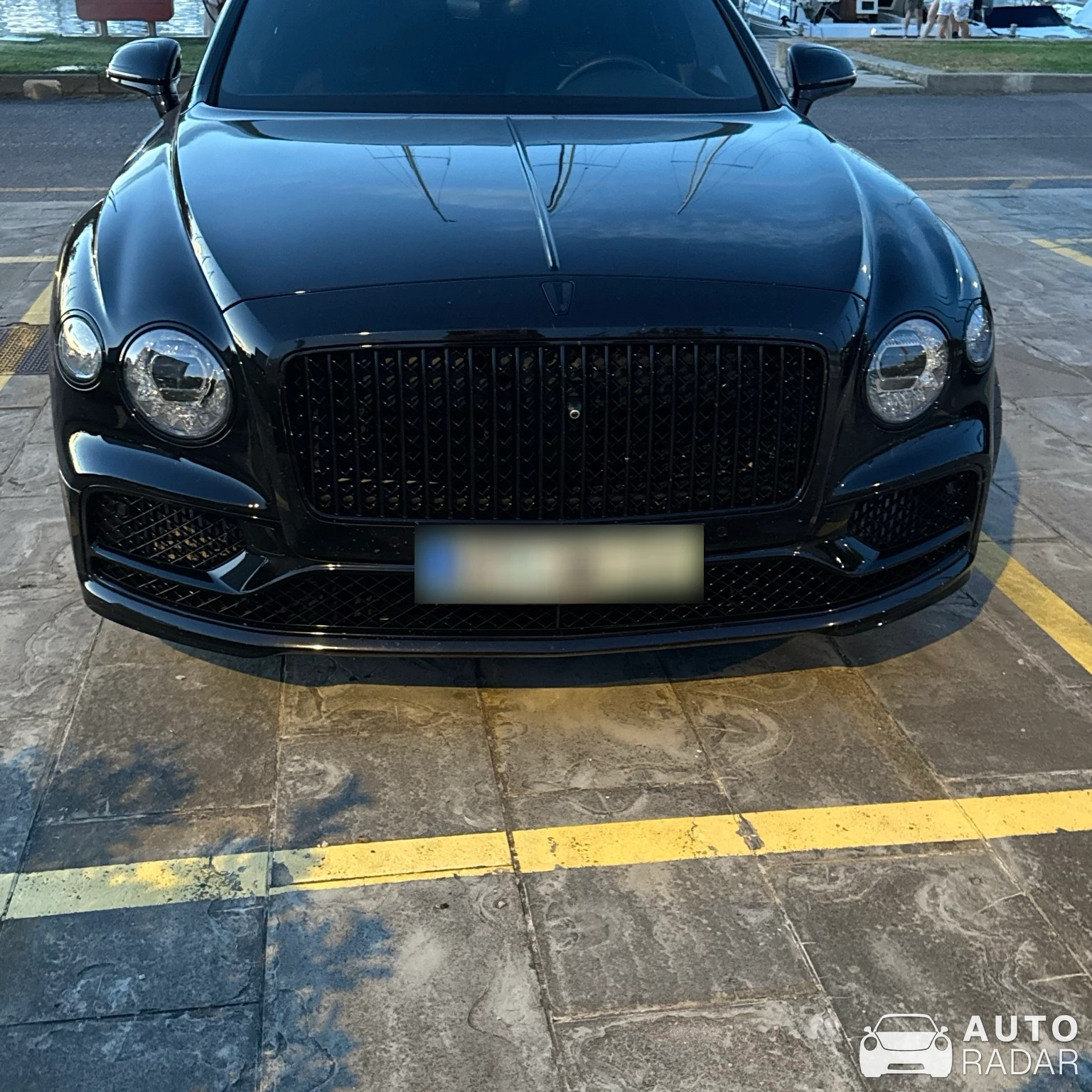 Bentley Flying Spur Hybrid spotted in Trieste