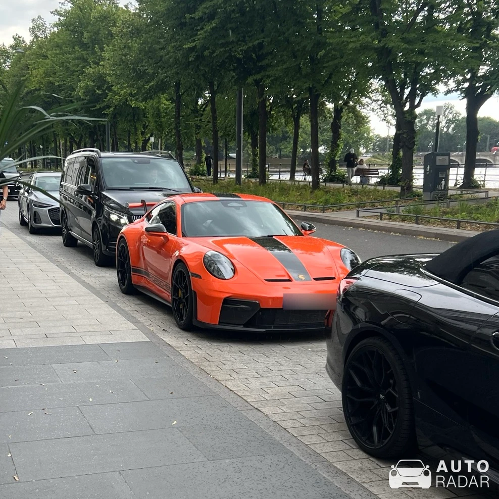 Porsche 992 GT3 MkII spotted in Hamburg