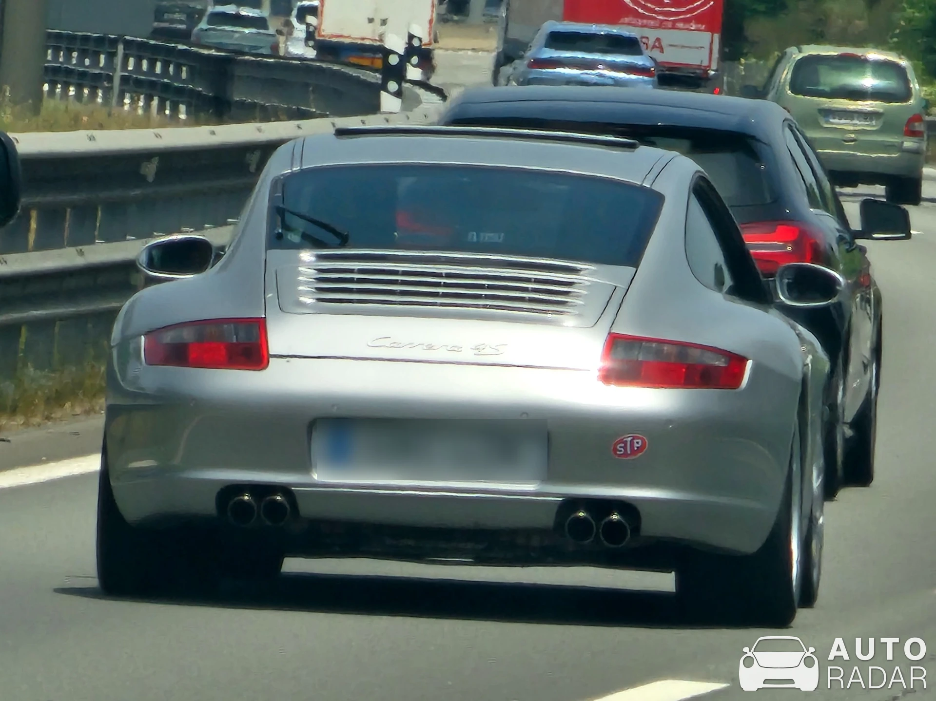 Porsche 997 Carrera 4S spotted in La Roca del Vallès