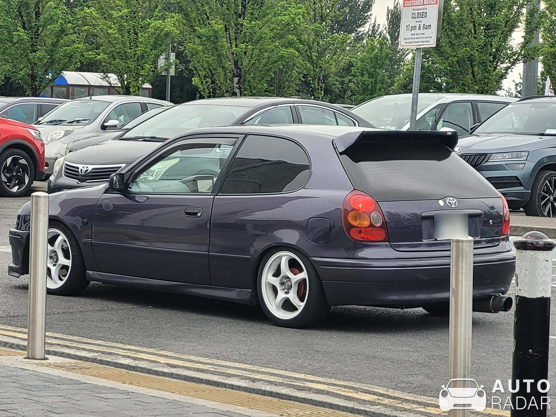 Toyota Corolla AE86 spotted in Athlone