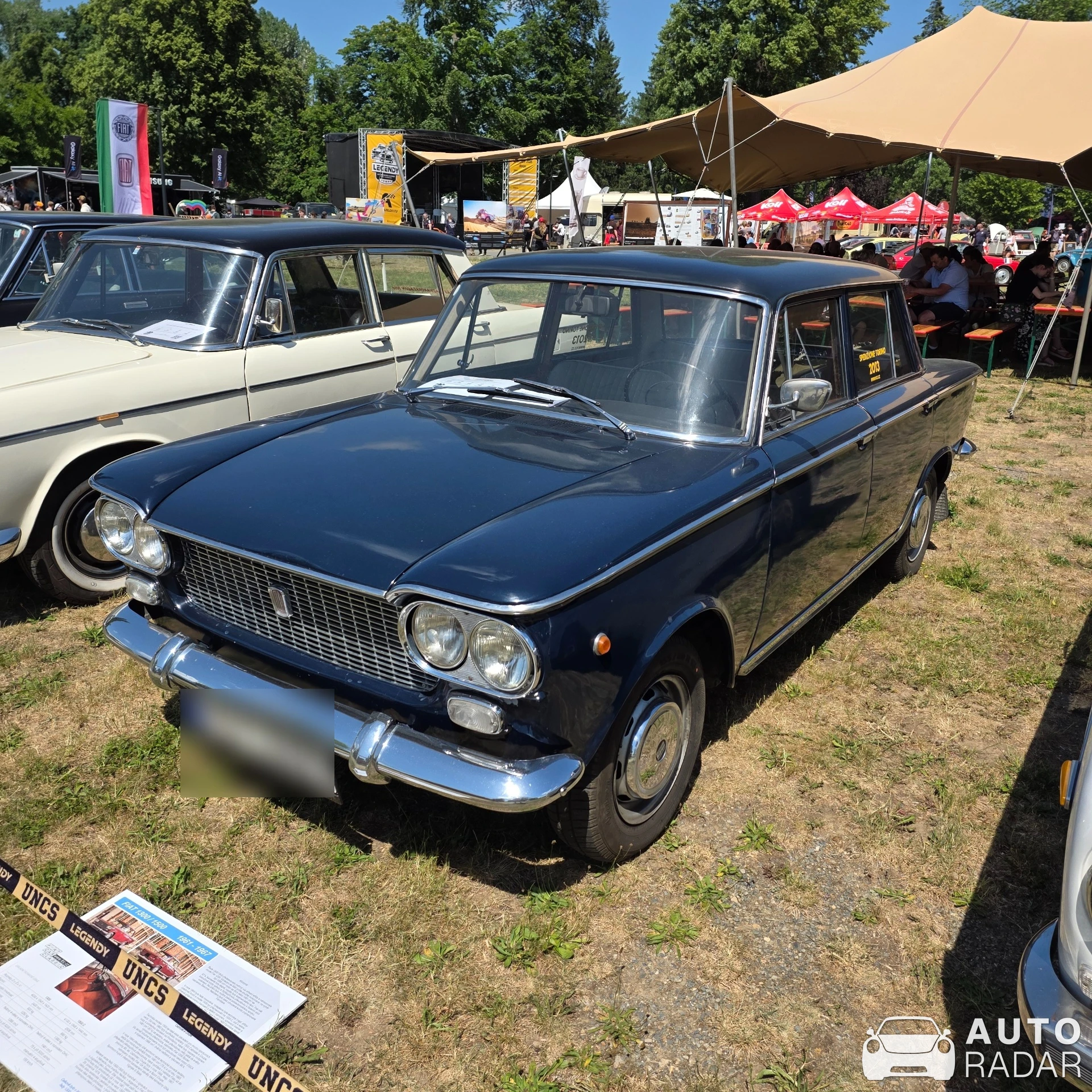 Fiat 1500 spotted in Praha