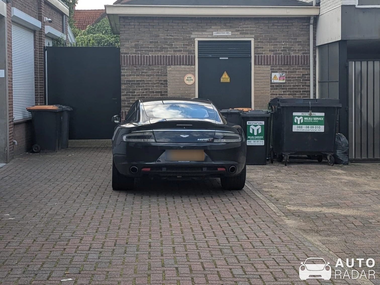 Aston Martin Rapide S spotted in Delden