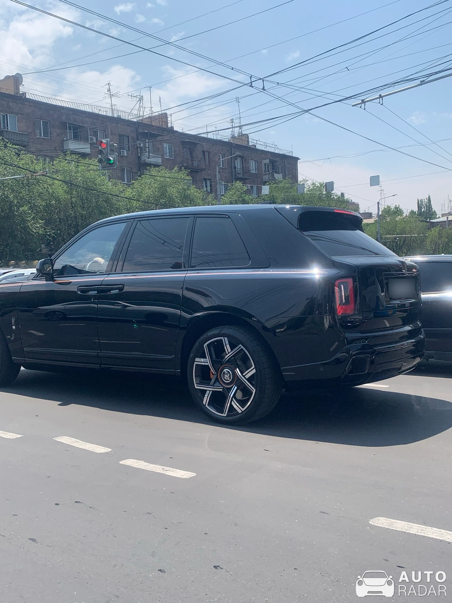Rolls-Royce Cullinan spotted in Yerevan