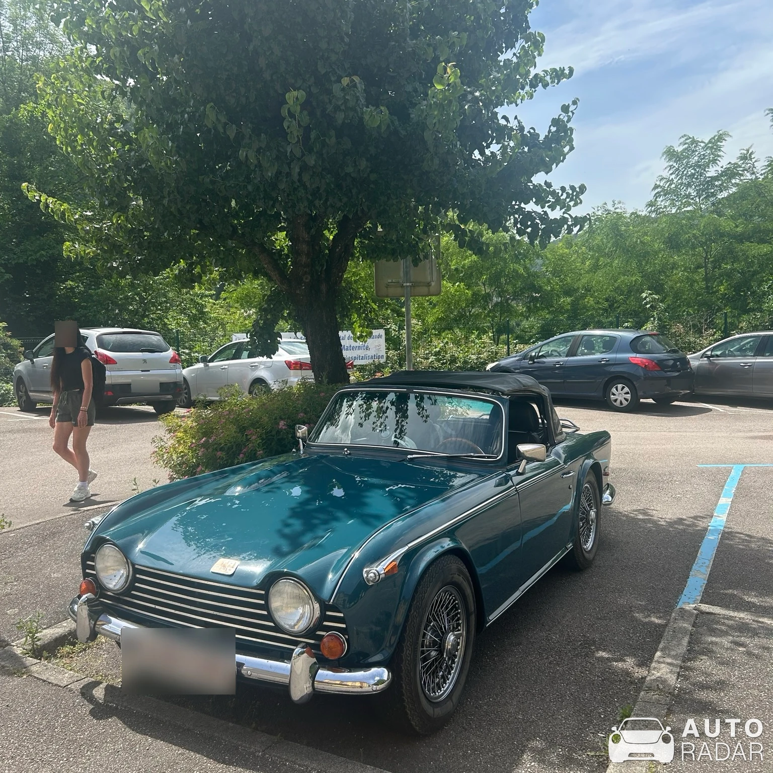 Triumph TR3 spotted in Geneva