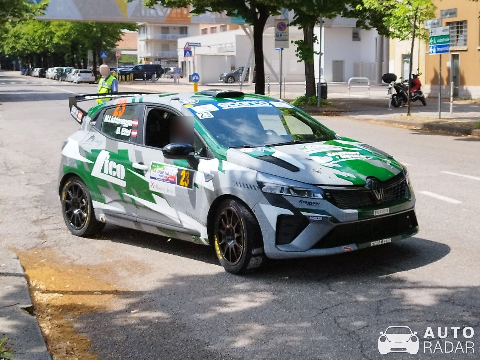 Renault Clio Rally 3  spotted in Verona, Italy